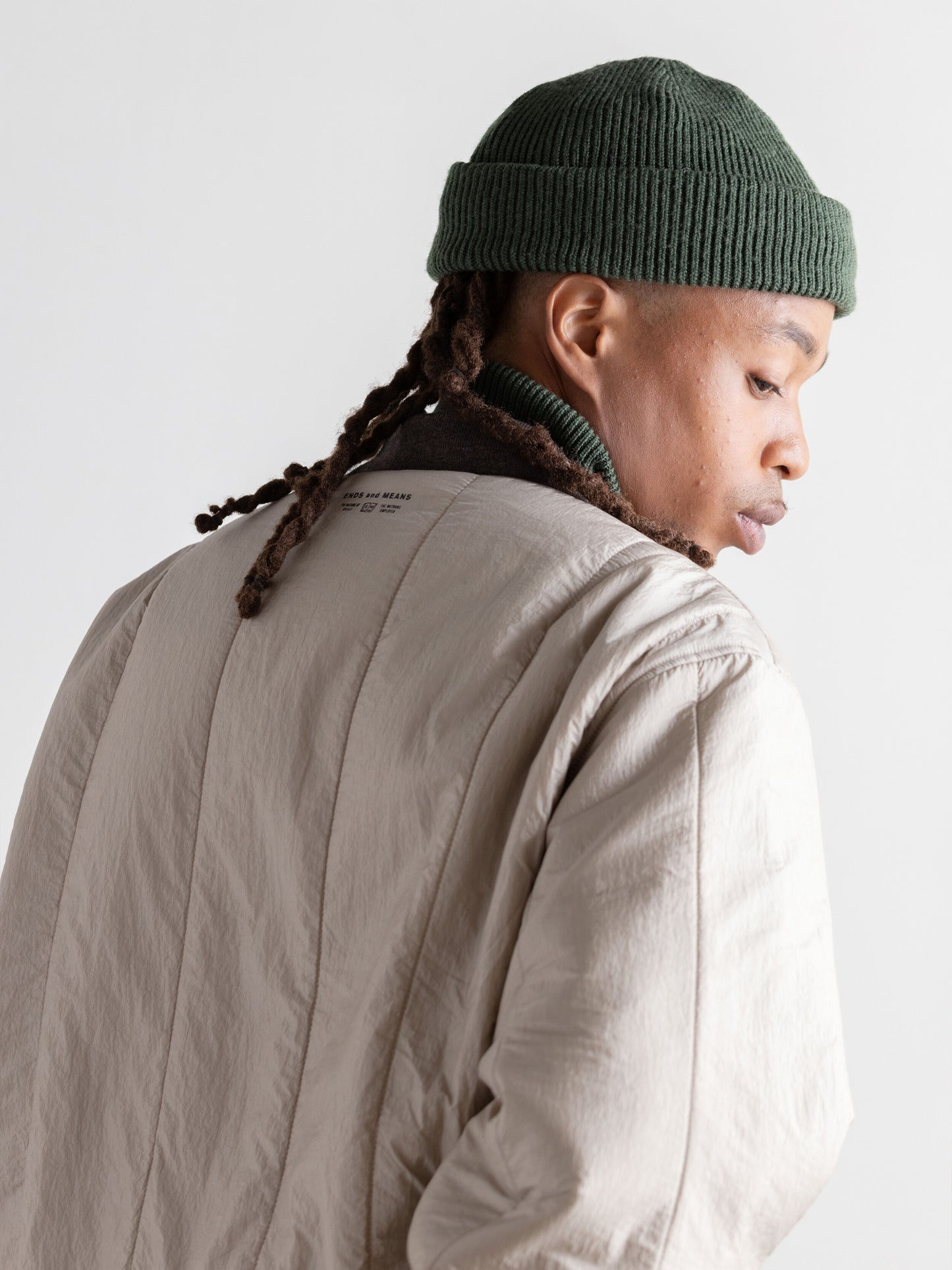 Whole Garment Grandpa Knit Cap