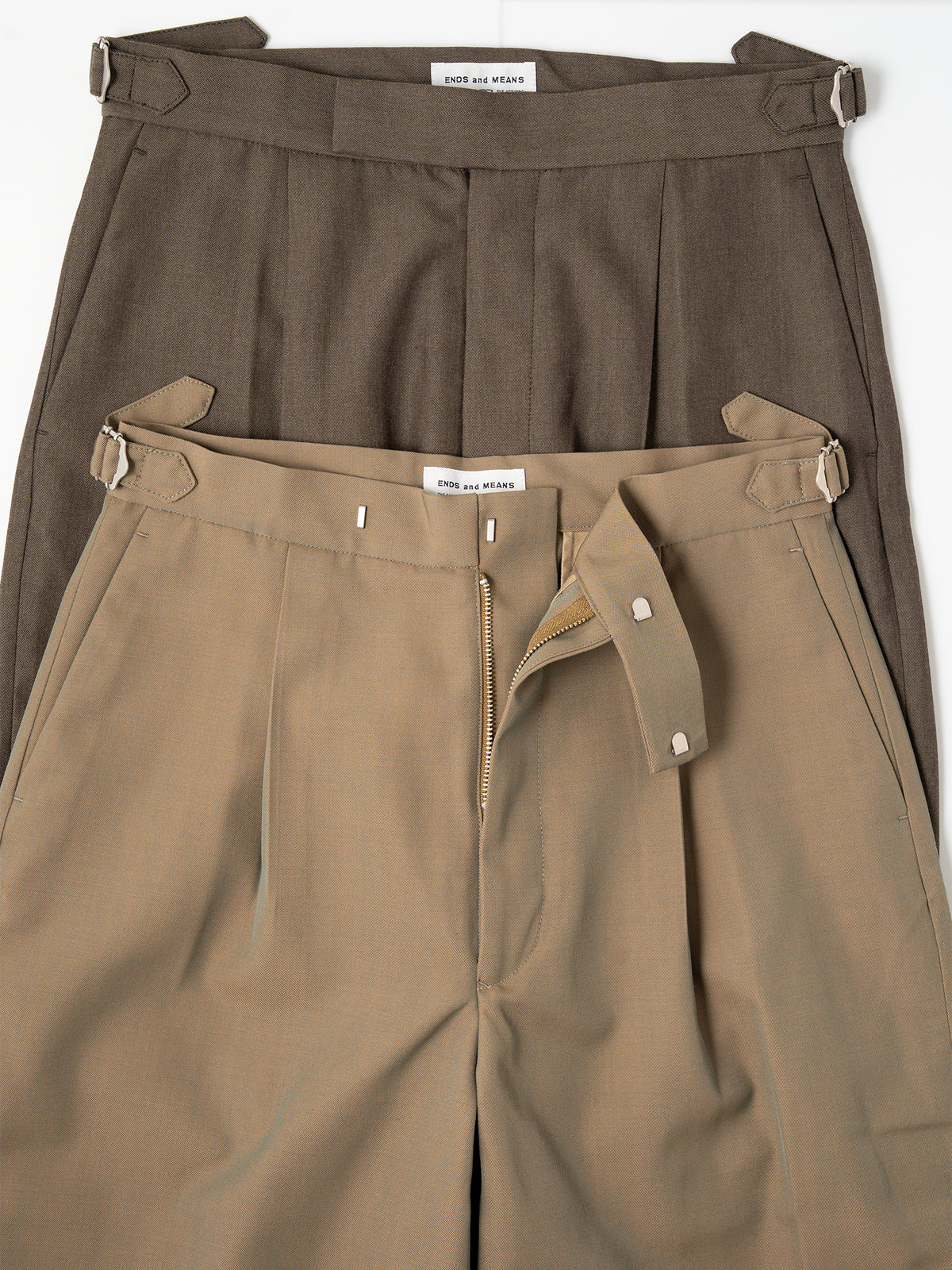 Wool Easy Trad Trousers