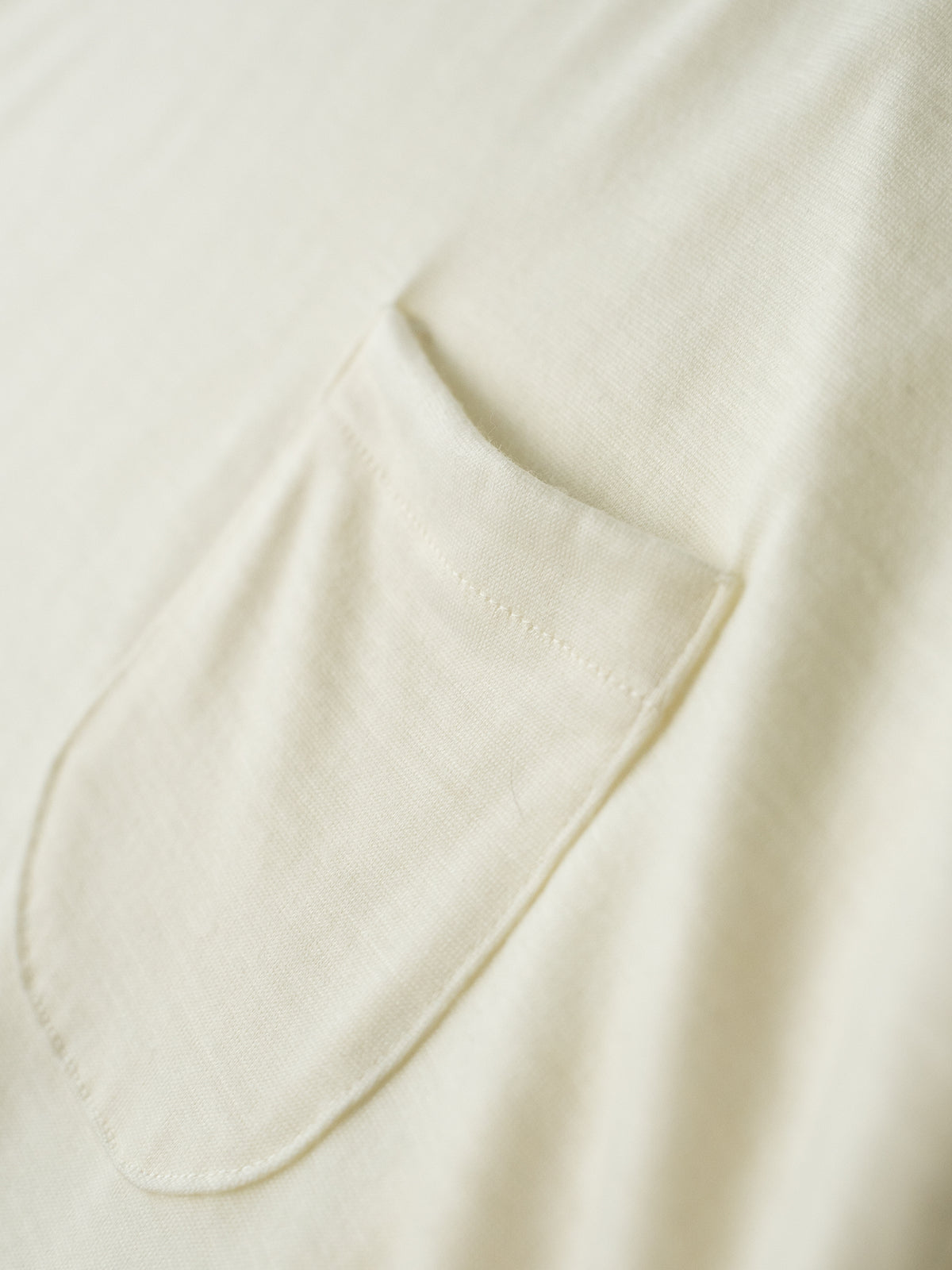 Merino Wool Pocket Long-Sleeve Tee