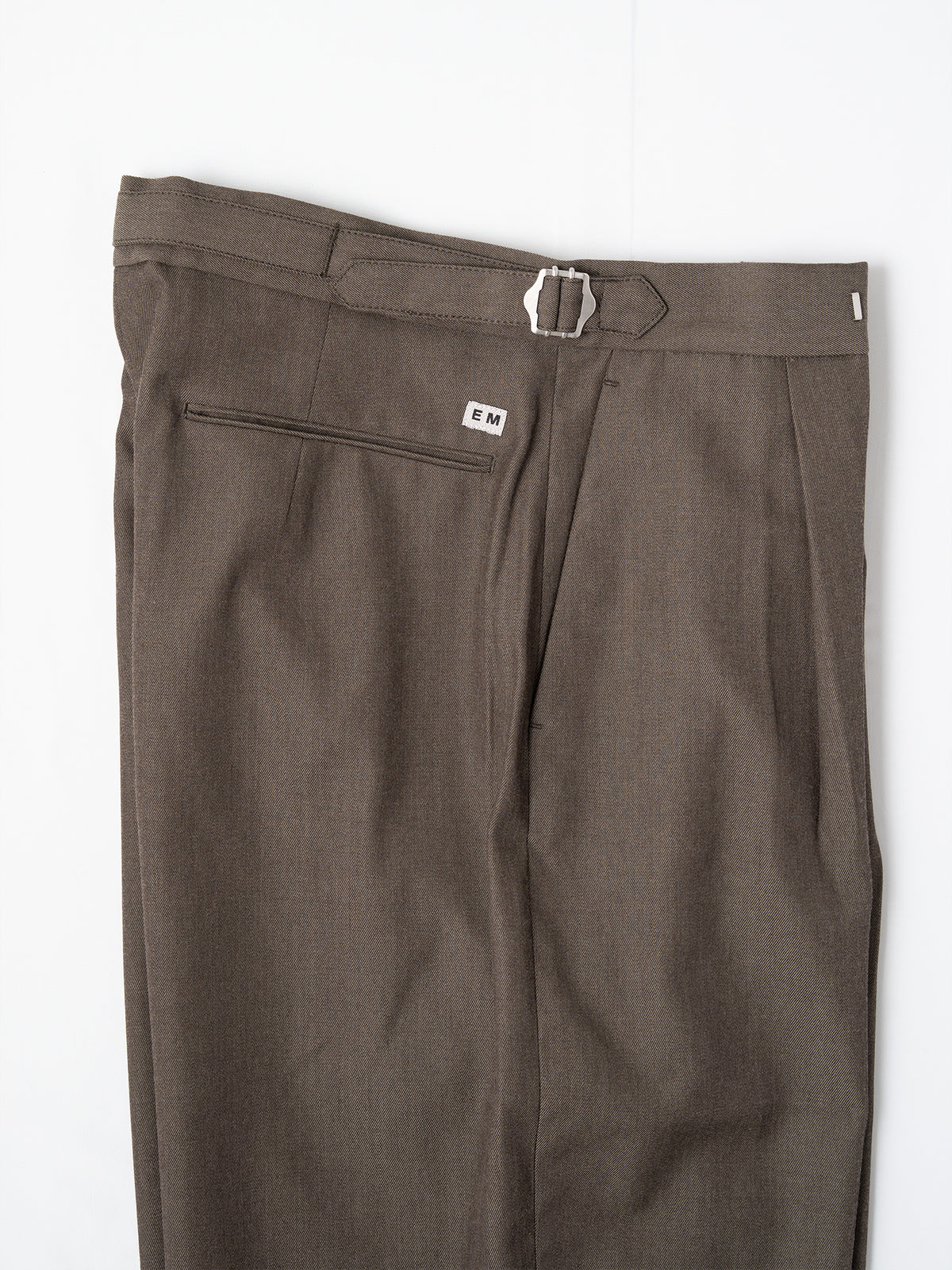 Wool Easy Trad Trousers