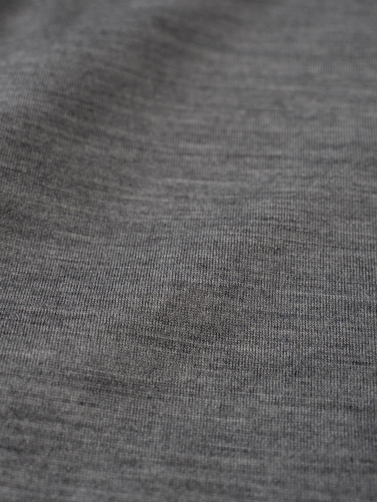 Merino Wool Pocket Long-Sleeve Mock Neck Tee