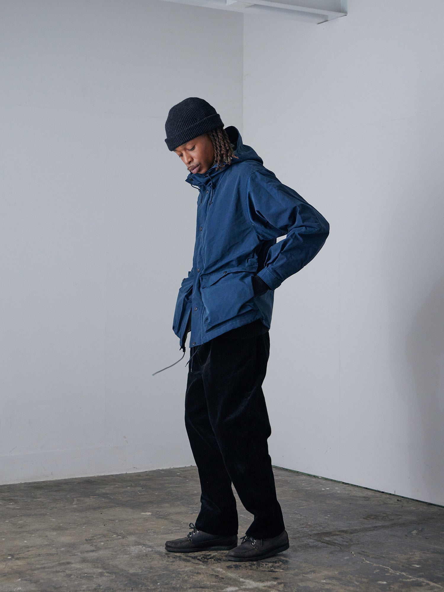 Sanpo Jacket Smoke Navy