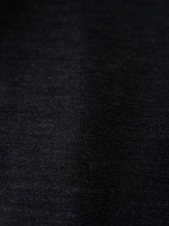 Merino Wool Pocket Long-Sleeve Mock Neck Tee