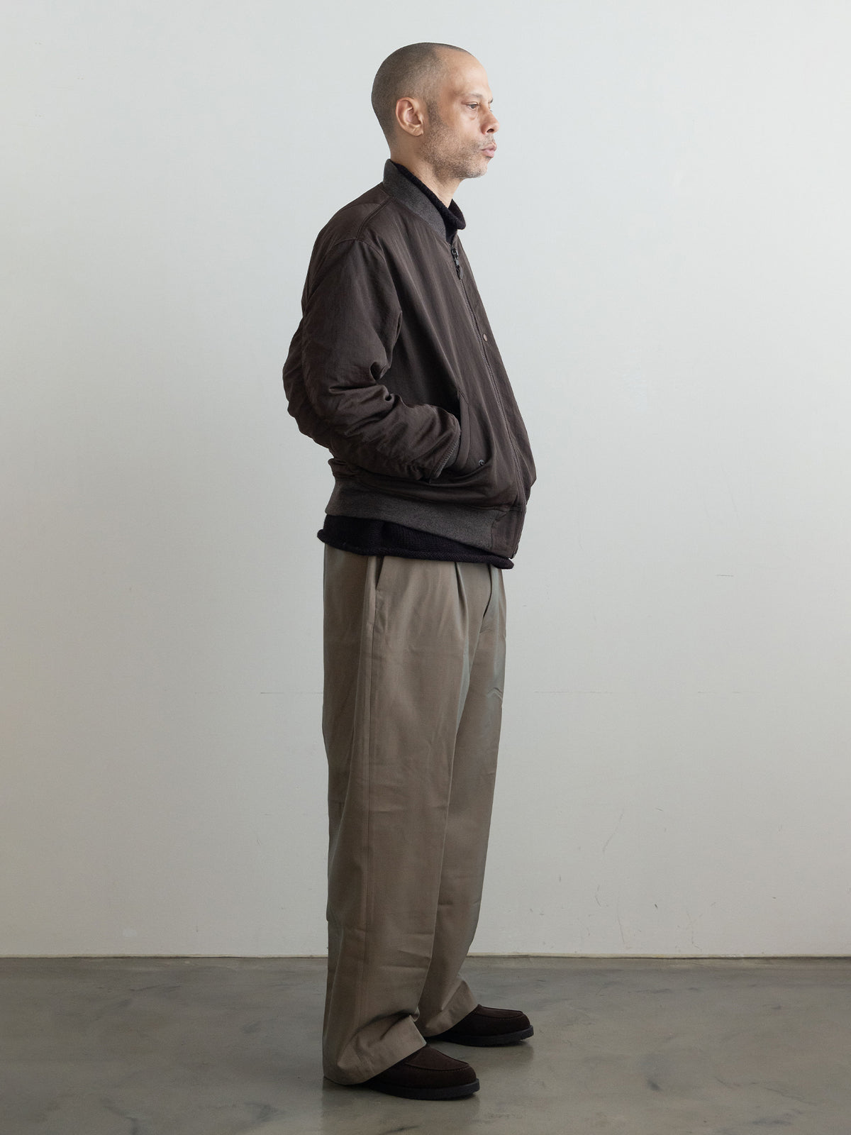 Wool Easy Trad Trousers