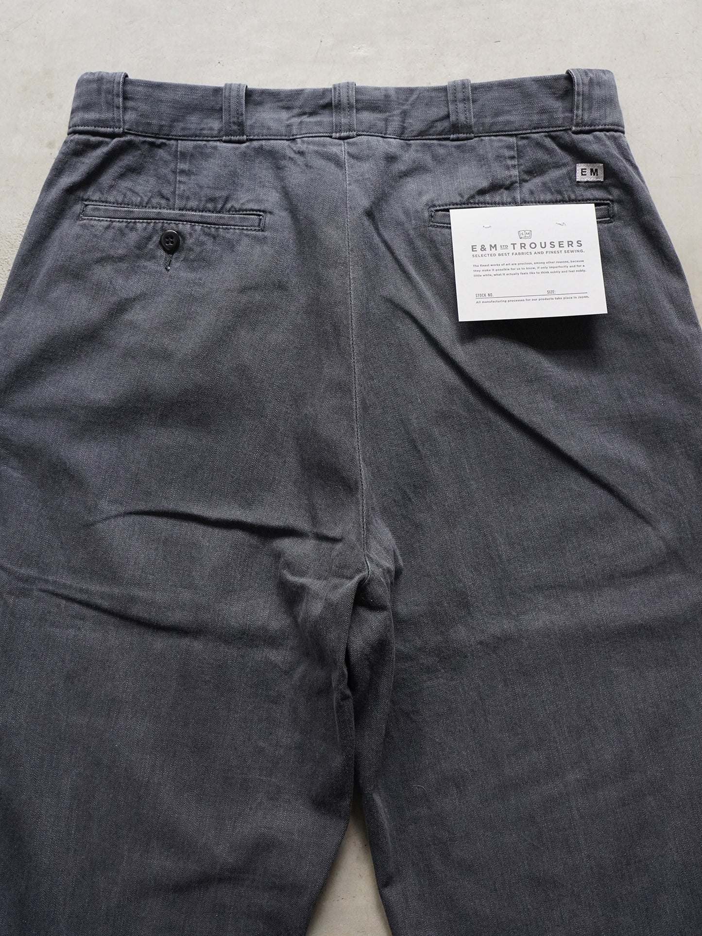 Work Chino (Dark Navy / Gray Denim)