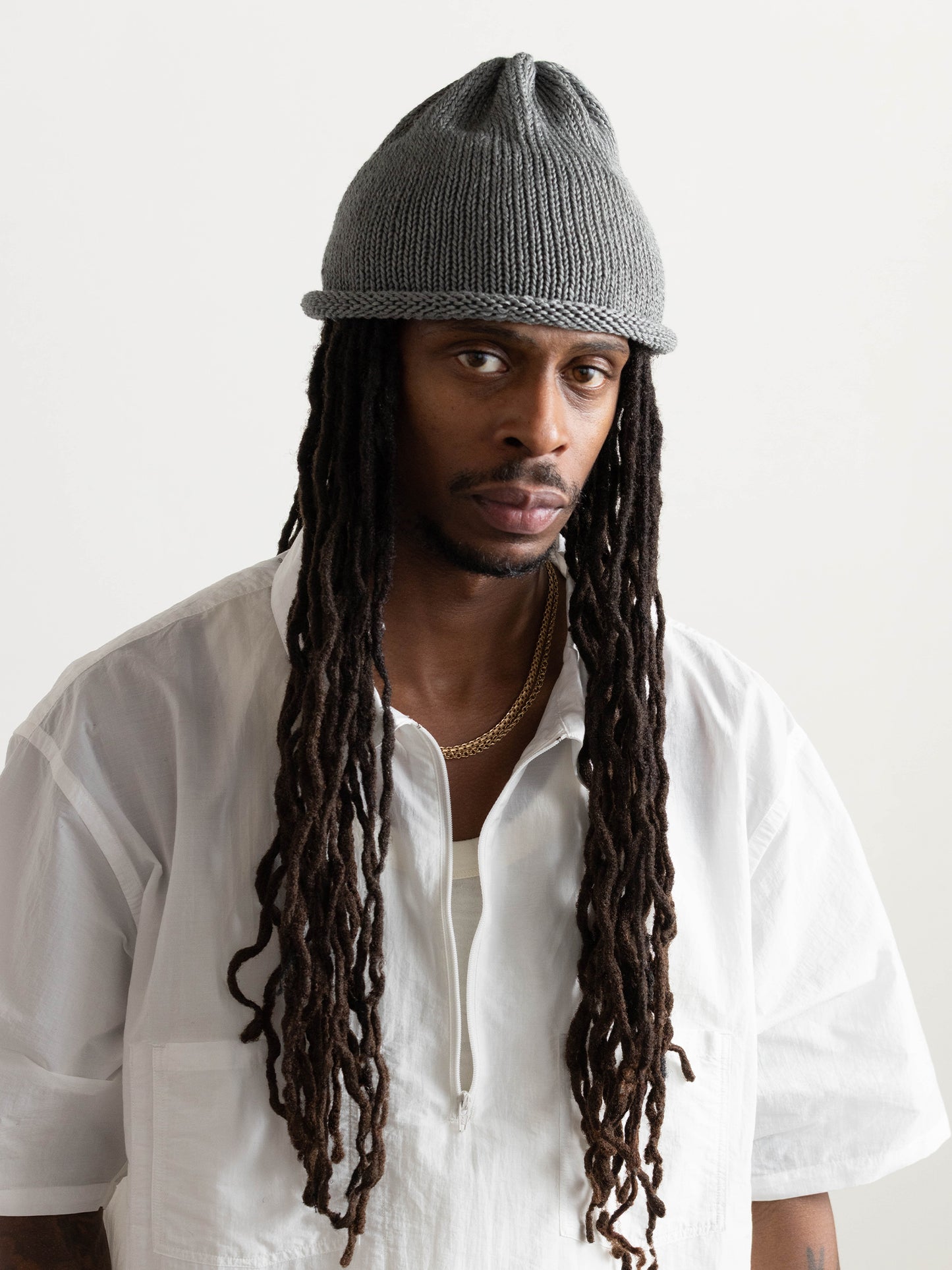 Roll Up Knit Cap