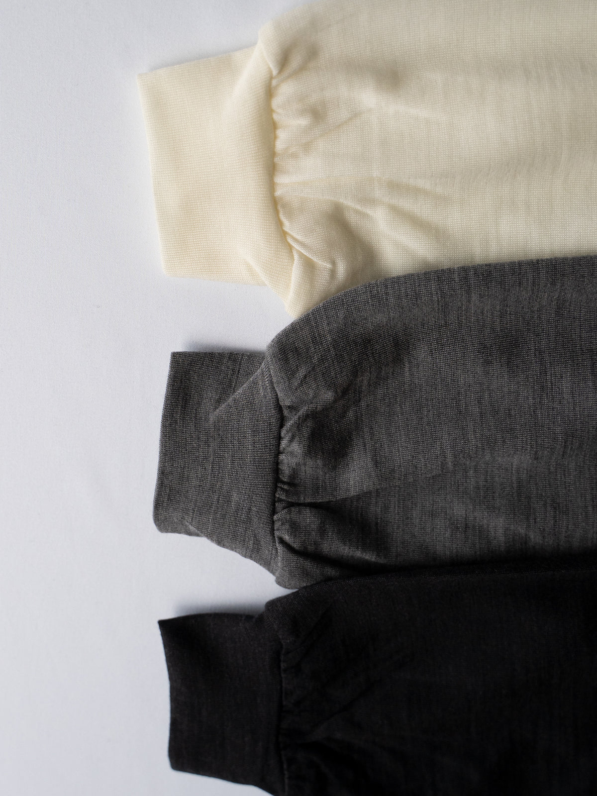 Merino Wool Pocket Long-Sleeve Mock Neck Tee