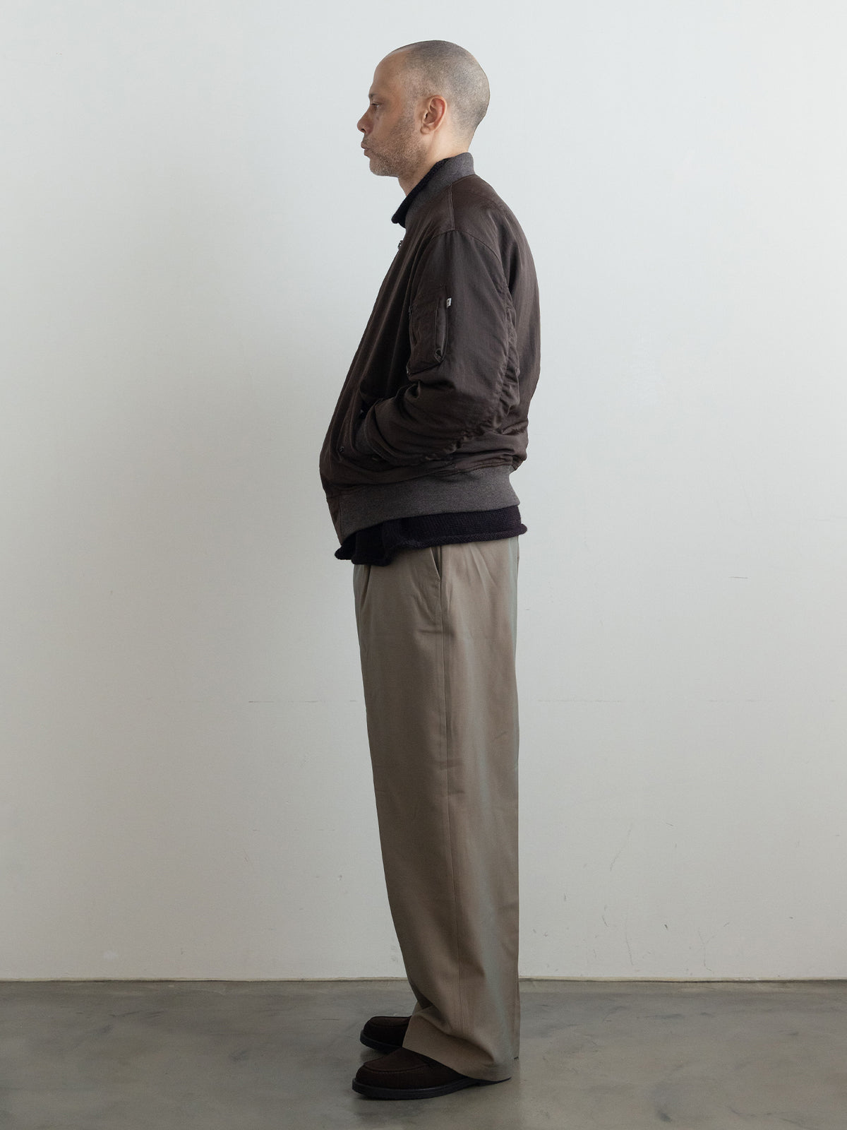 Wool Easy Trad Trousers