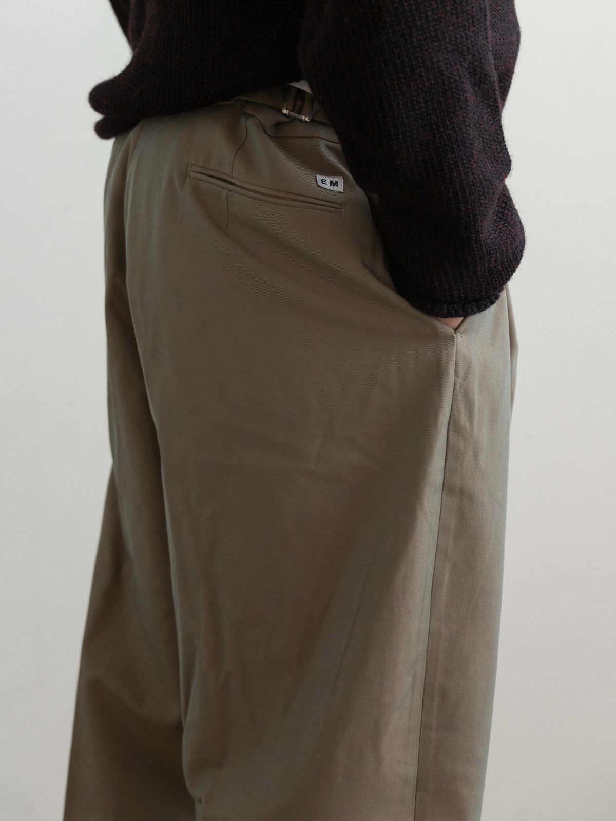 Wool Easy Trad Trousers