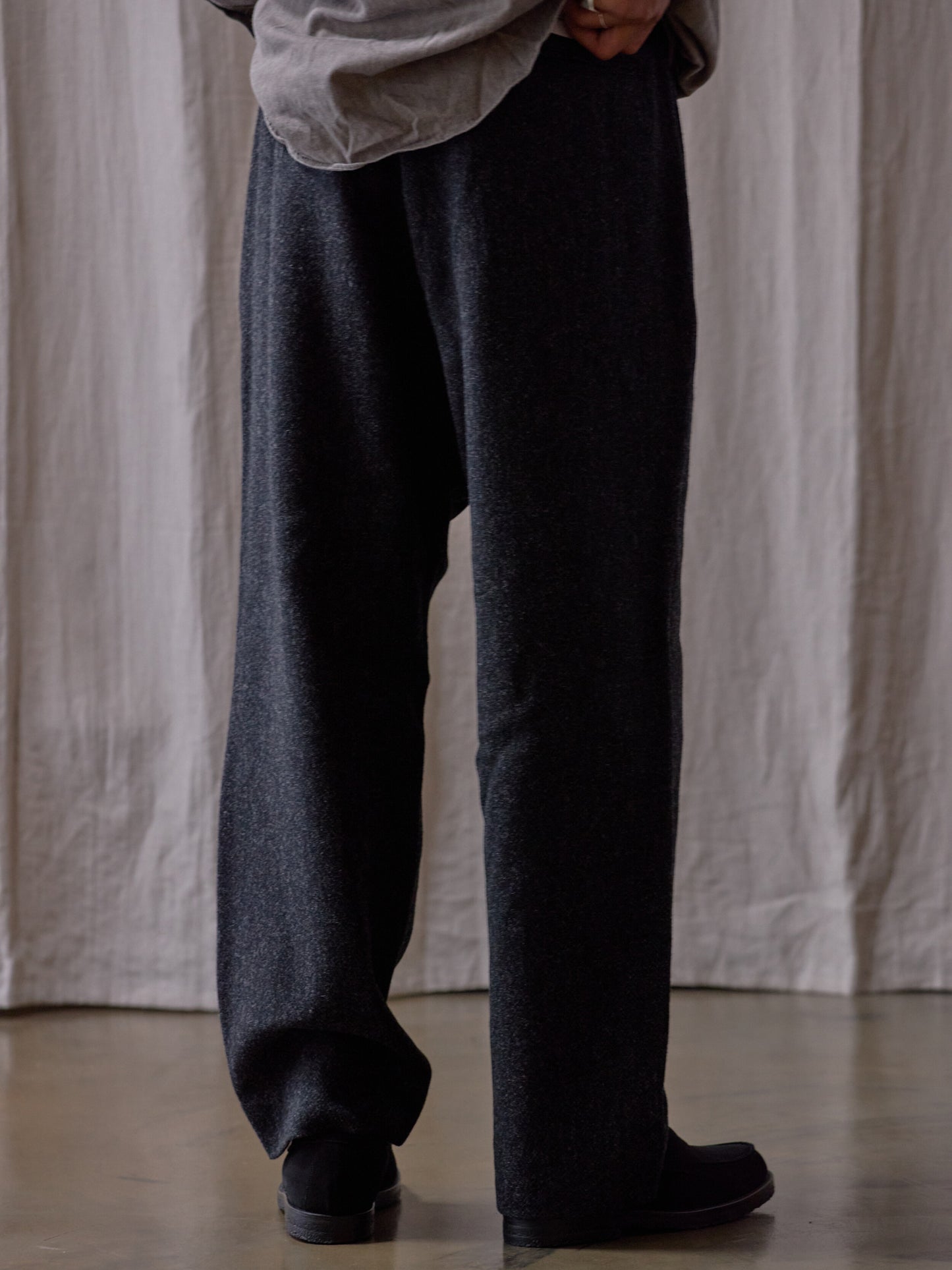 Grandpa Wool 2tuck Trousers