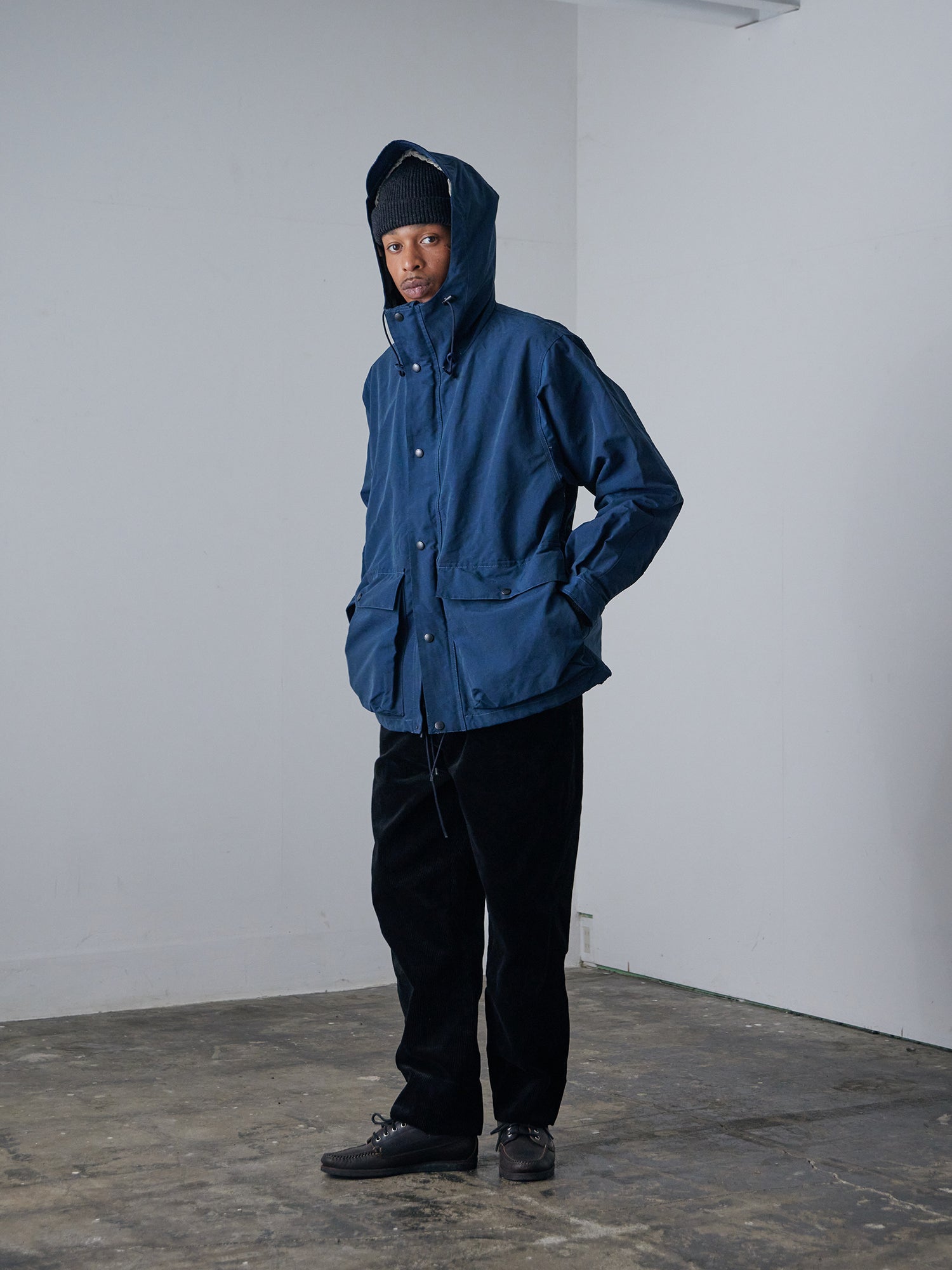 Sanpo Jacket Smoke Navy