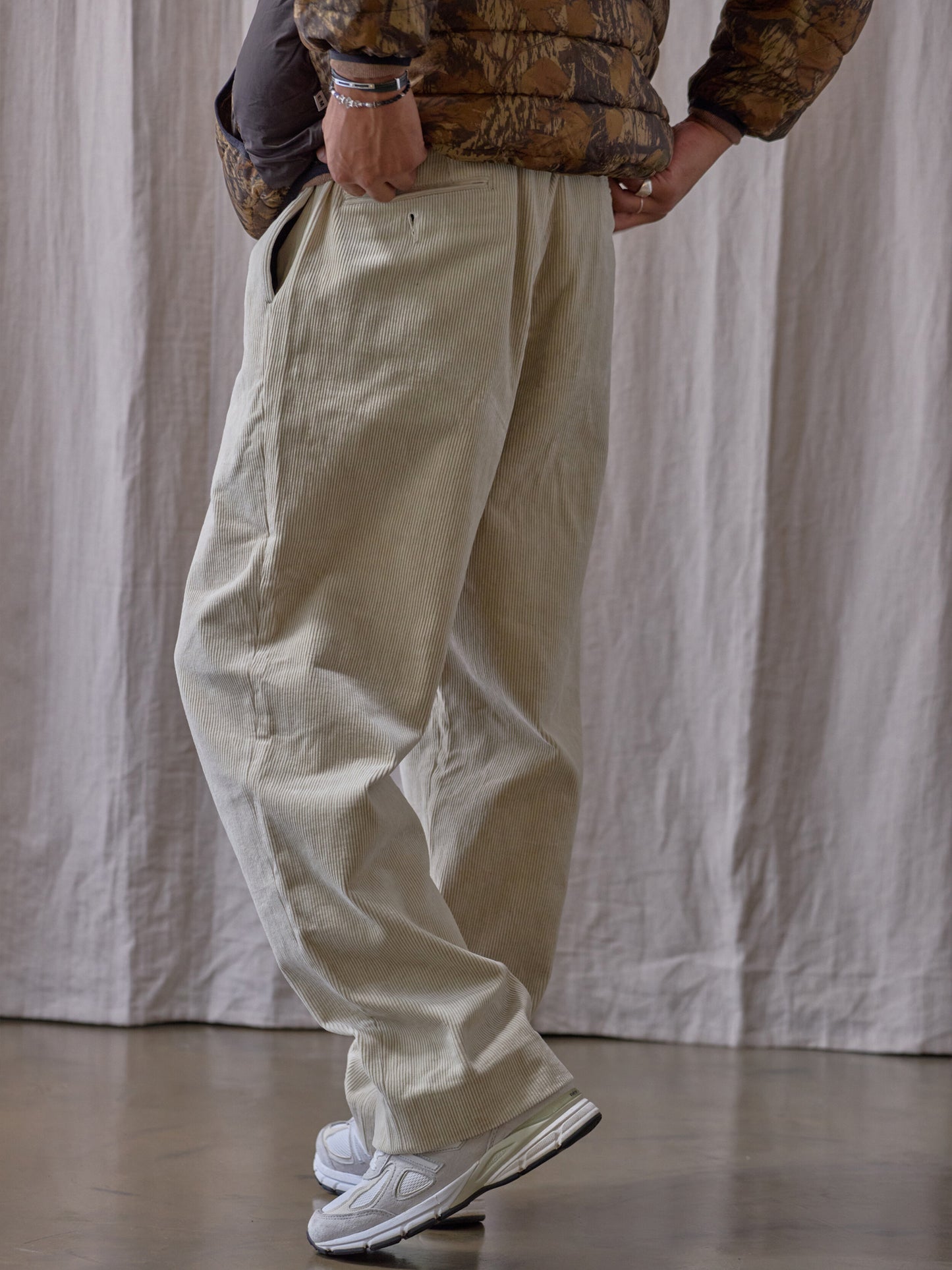 Grandpa Cord 2tuck Trousers