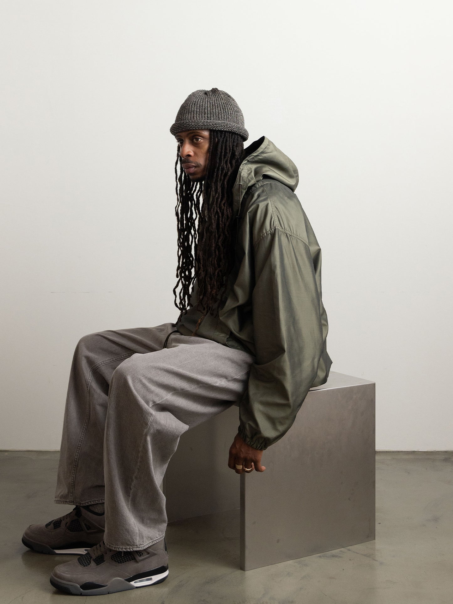 Roll Up Knit Cap