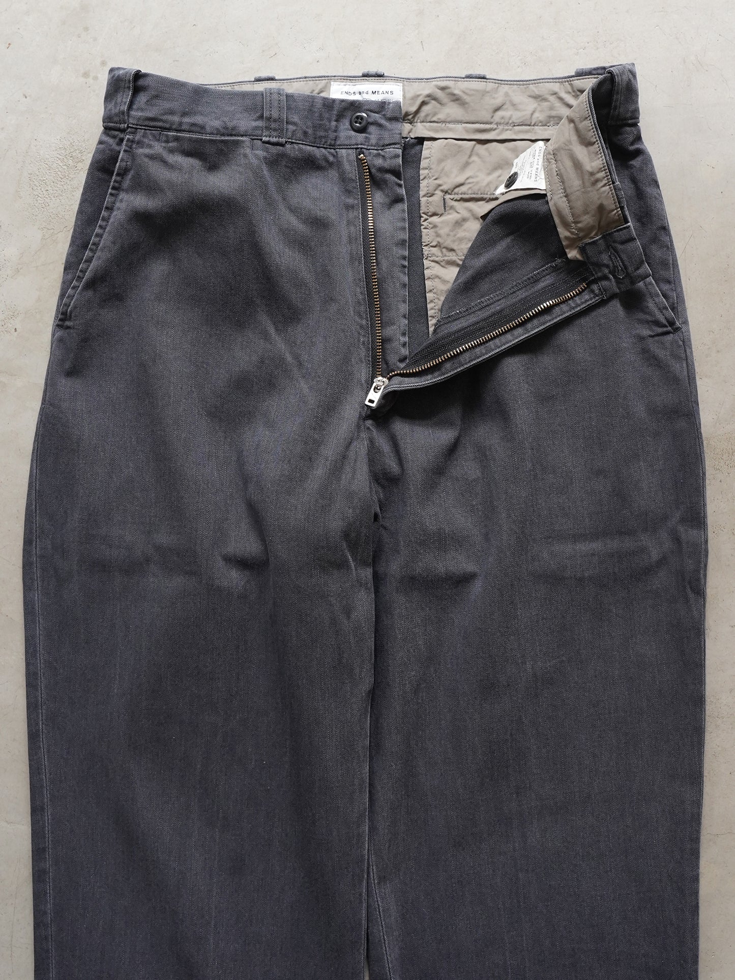 Work Chino (Dark Navy / Gray Denim)