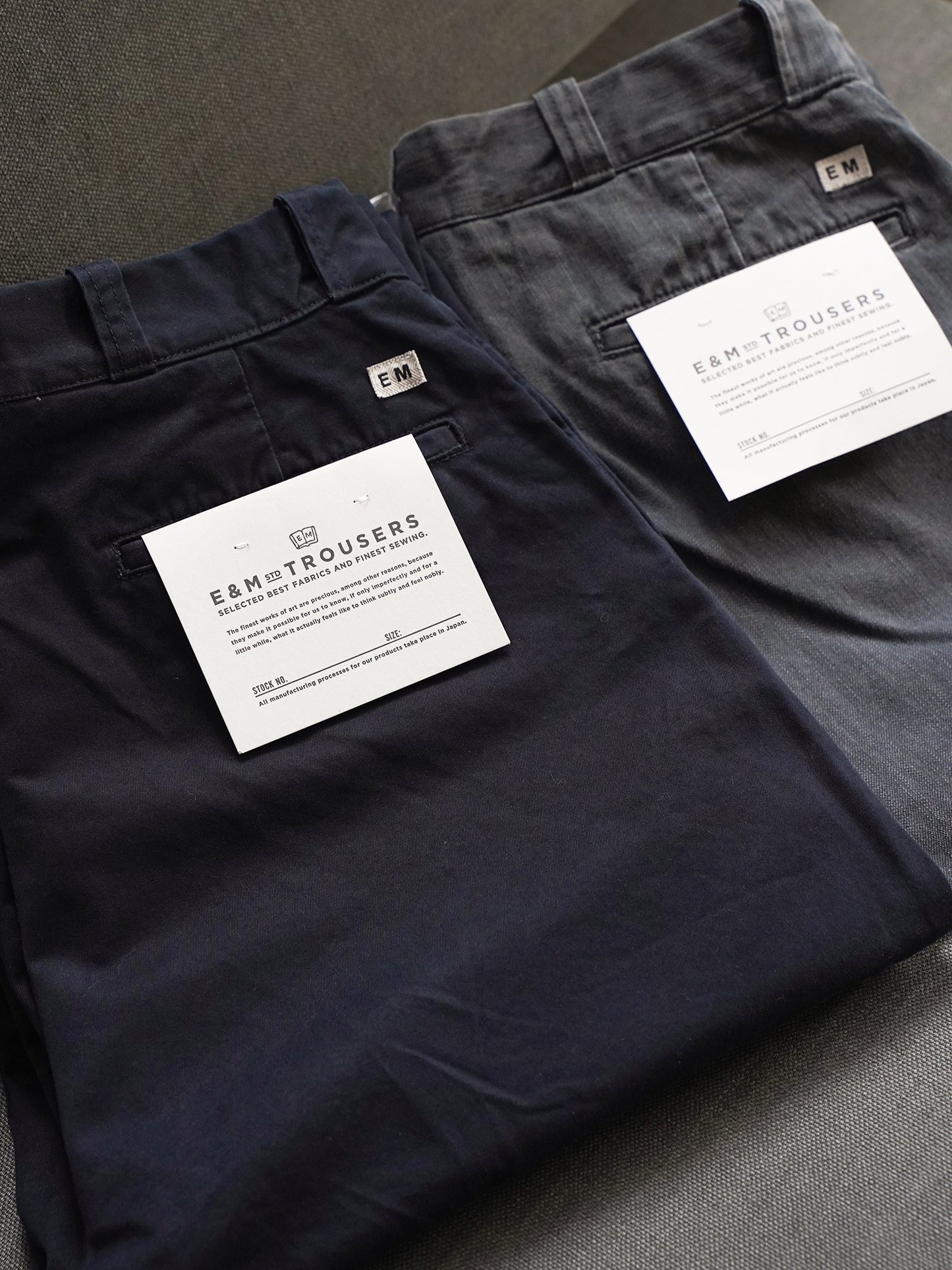 Work Chino (Dark Navy / Gray Denim)