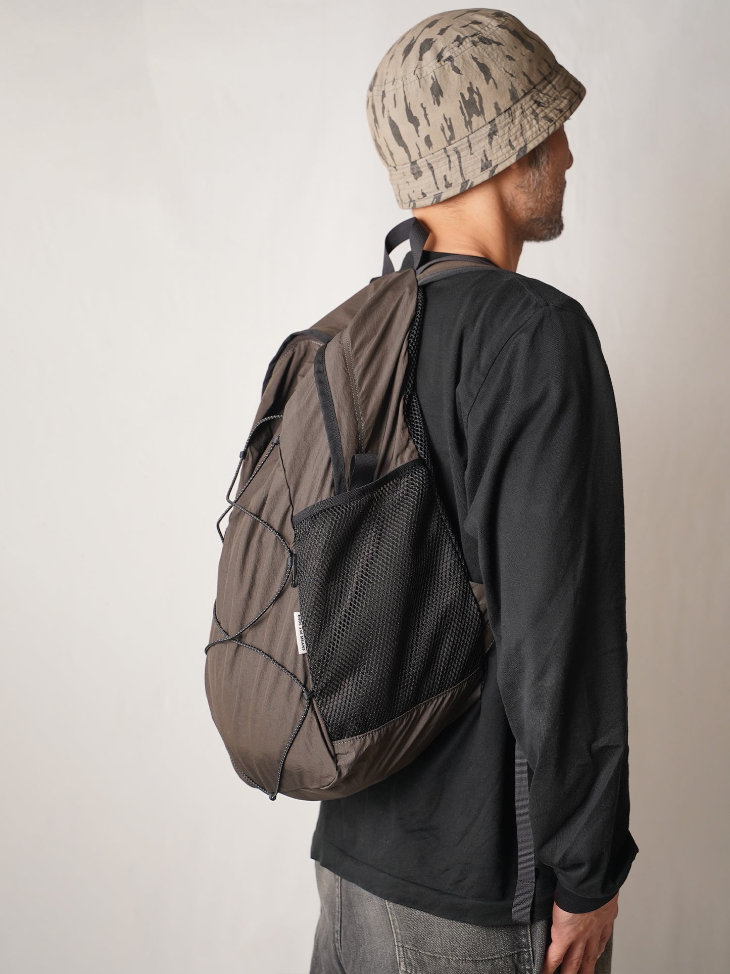 Packable Backpack African Black