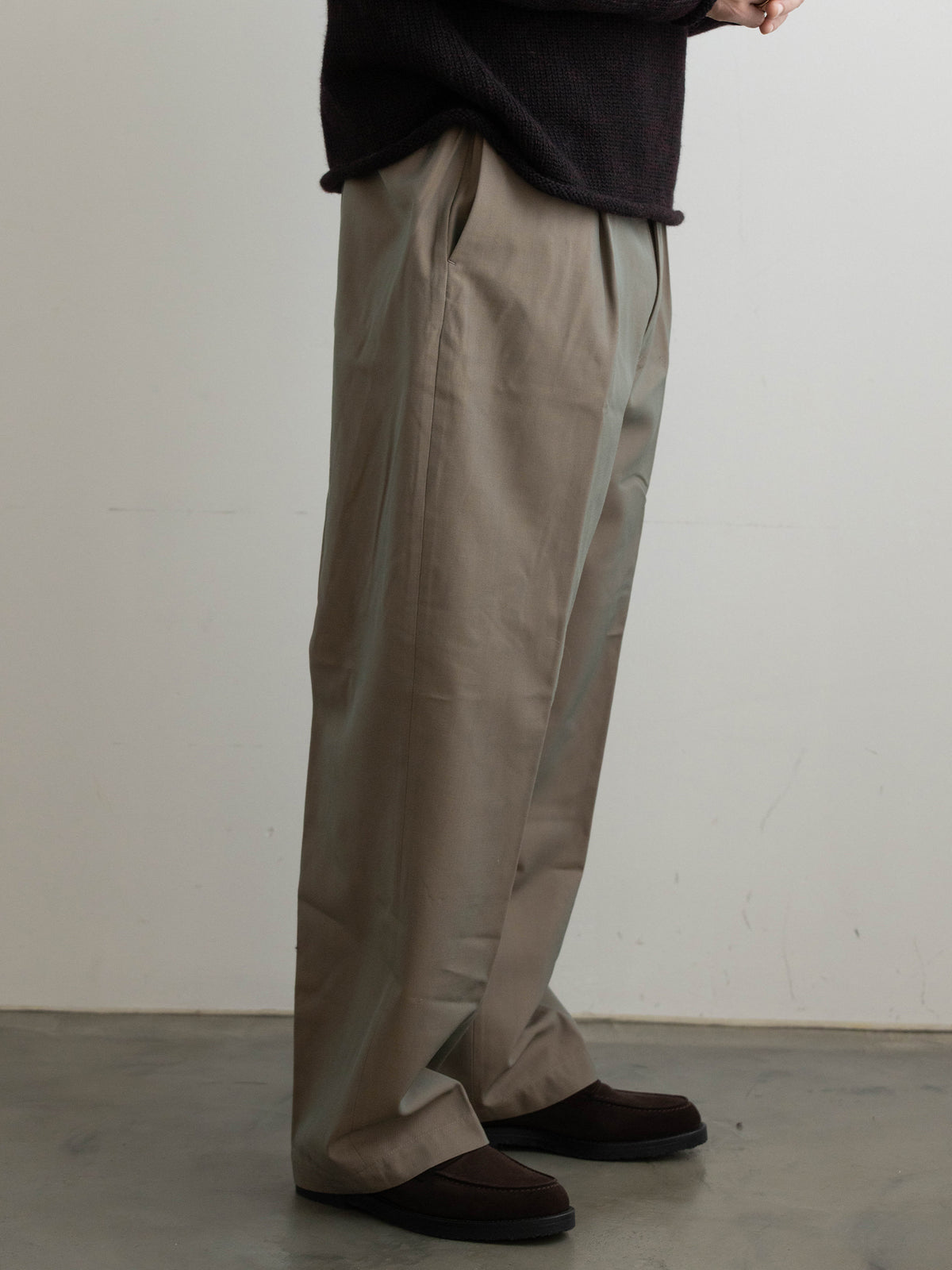 Wool Easy Trad Trousers