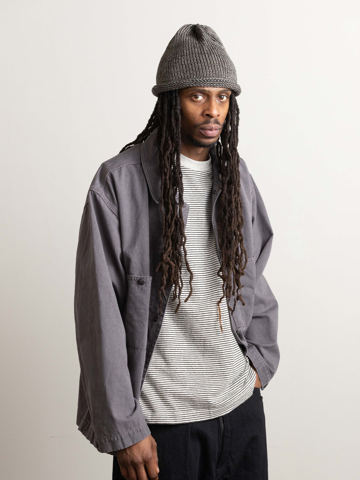 Roll Up Knit Cap