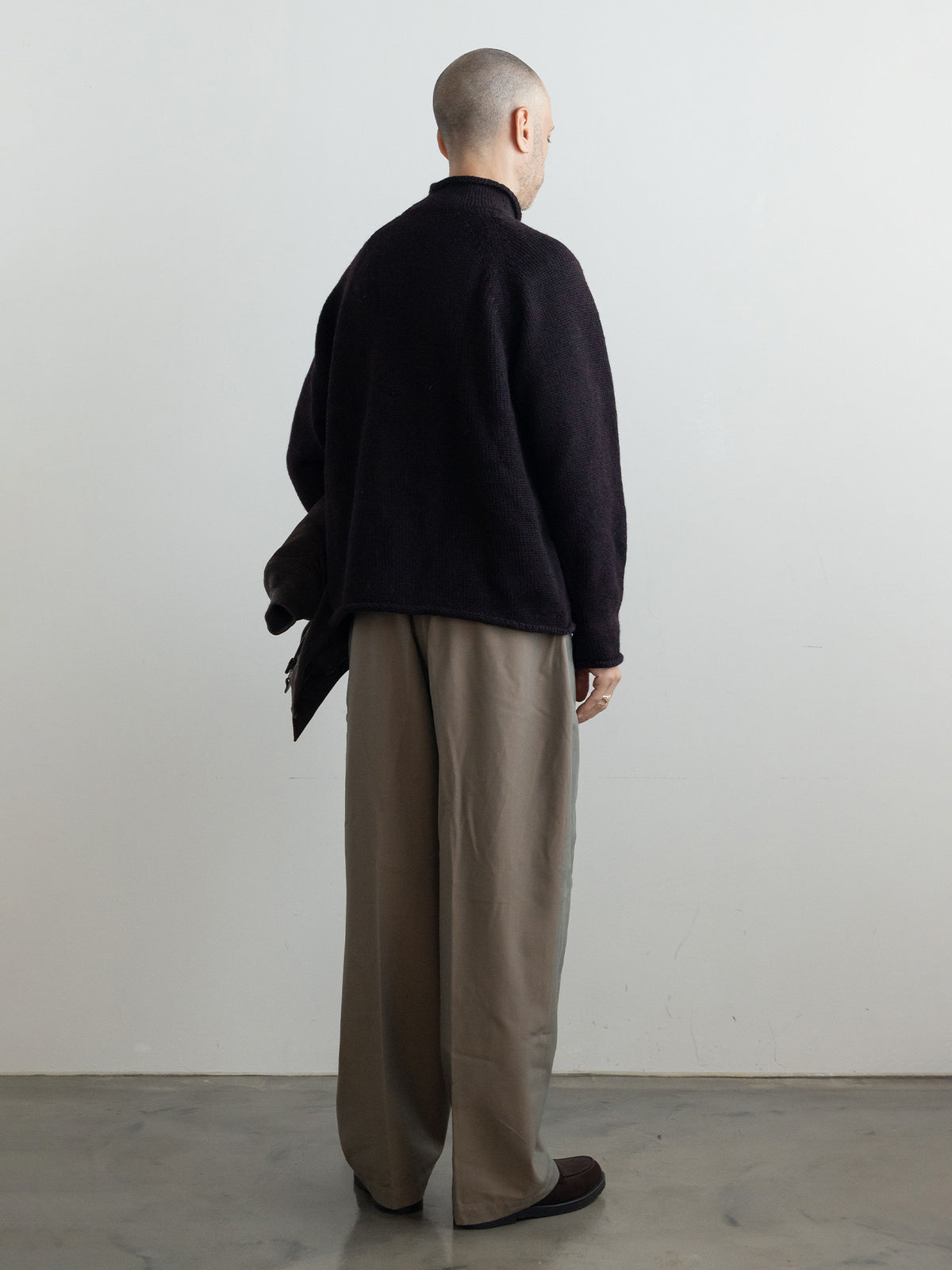 Wool Easy Trad Trousers
