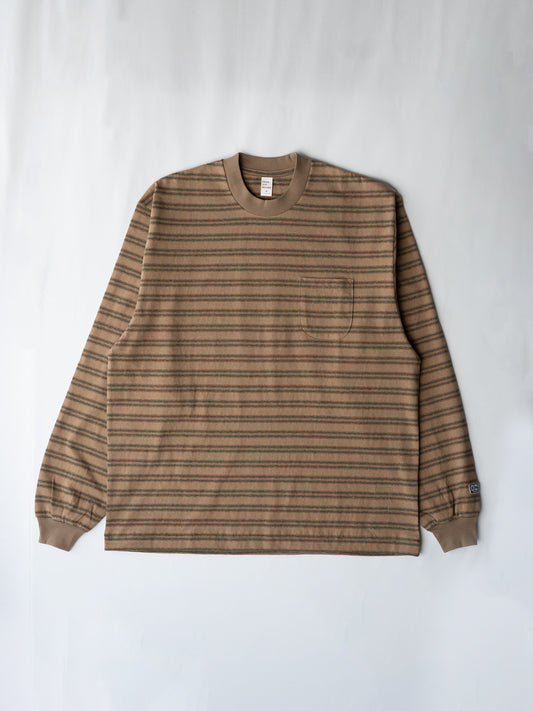 Horizontal Striped L/S Tee