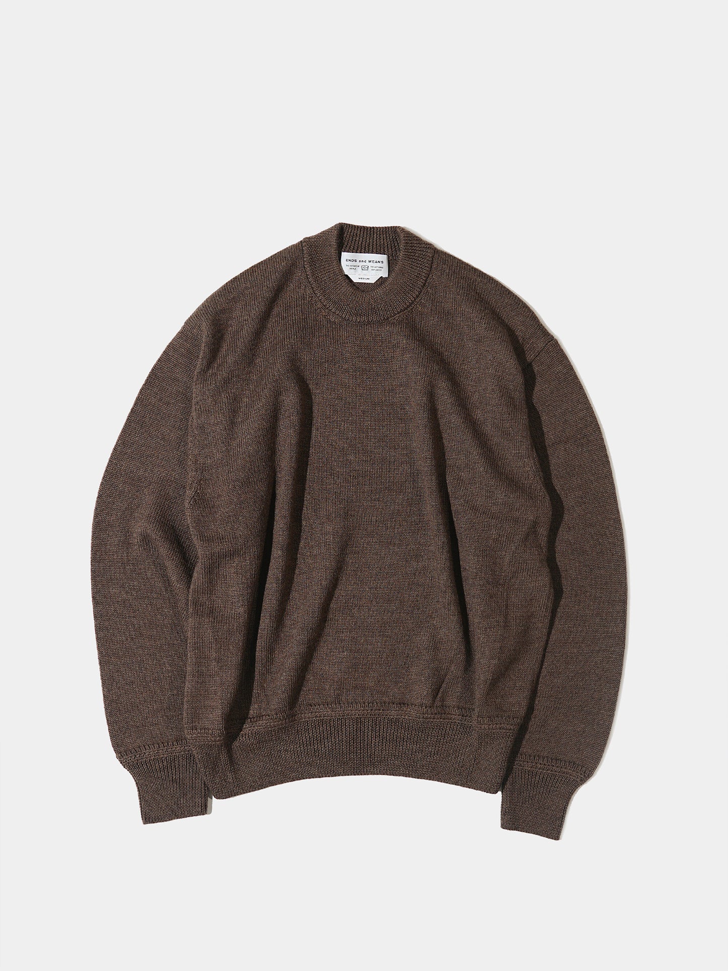 Merino Wool Crew Neck Knit