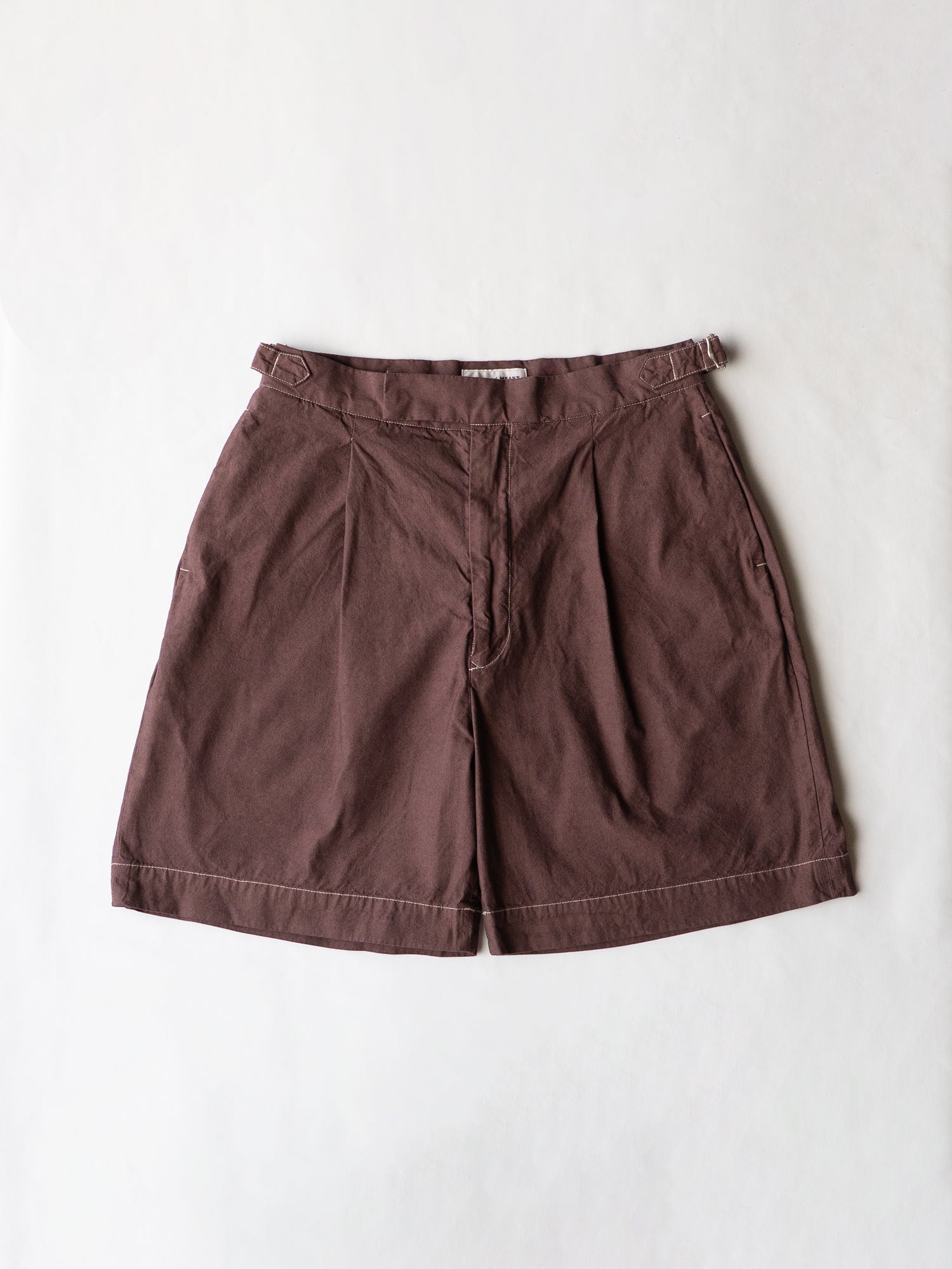 ENDS and MEANS ブラウン ENDS and MEANS Crew Neck Sweat Fox Brown ENDS and MEANS通販