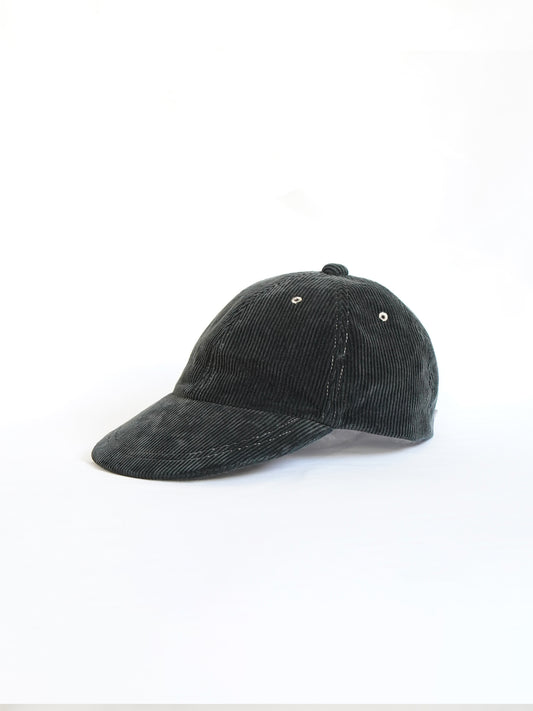 Cord 6 Panel Cap Limited Colour Over-dyed Greeny Black