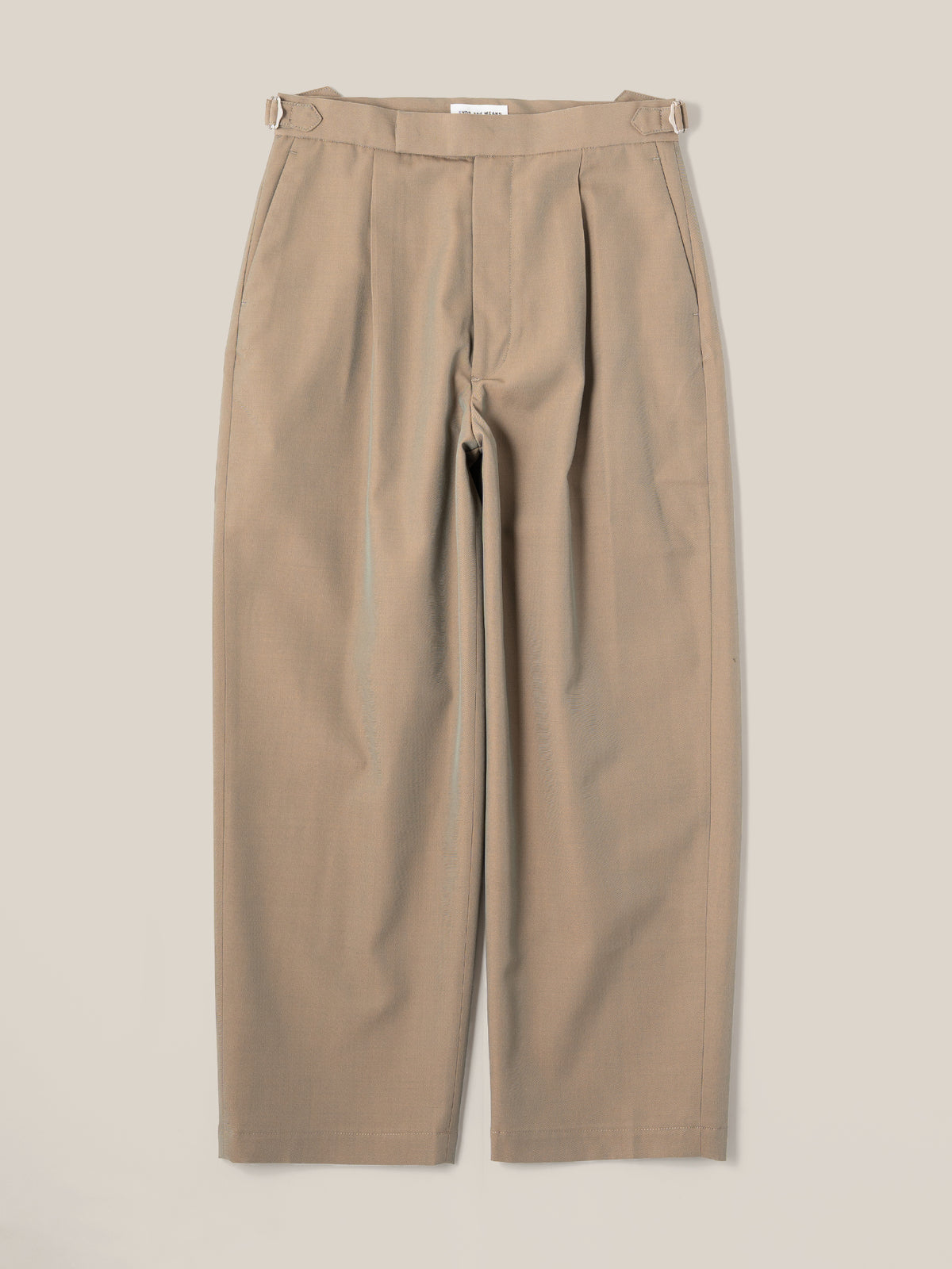 Wool Easy Trad Trousers