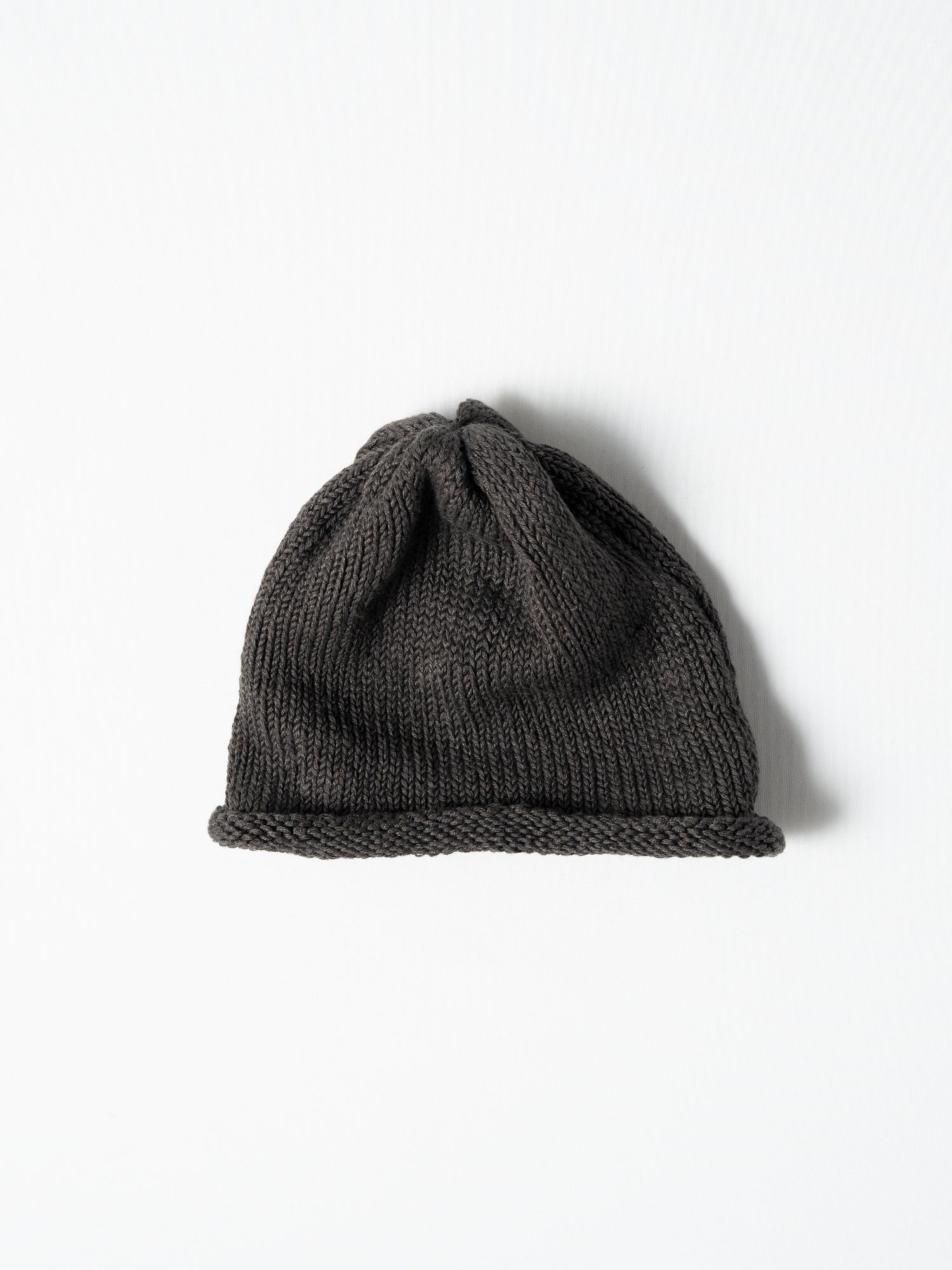 帽子 ENDS and MEANS Roll Up Wool Knit Cap ENDS and MEANS Roll Up Wool Knit Cap Mix Chacoal ENDS and MEANS