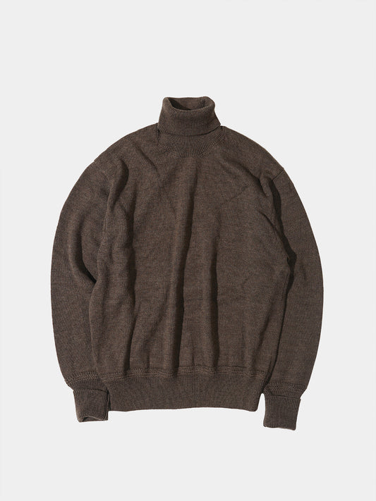 Merino Wool Turtle Neck Knit