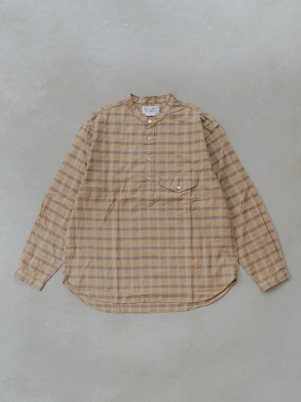 Band Collar Shirts Limited Color