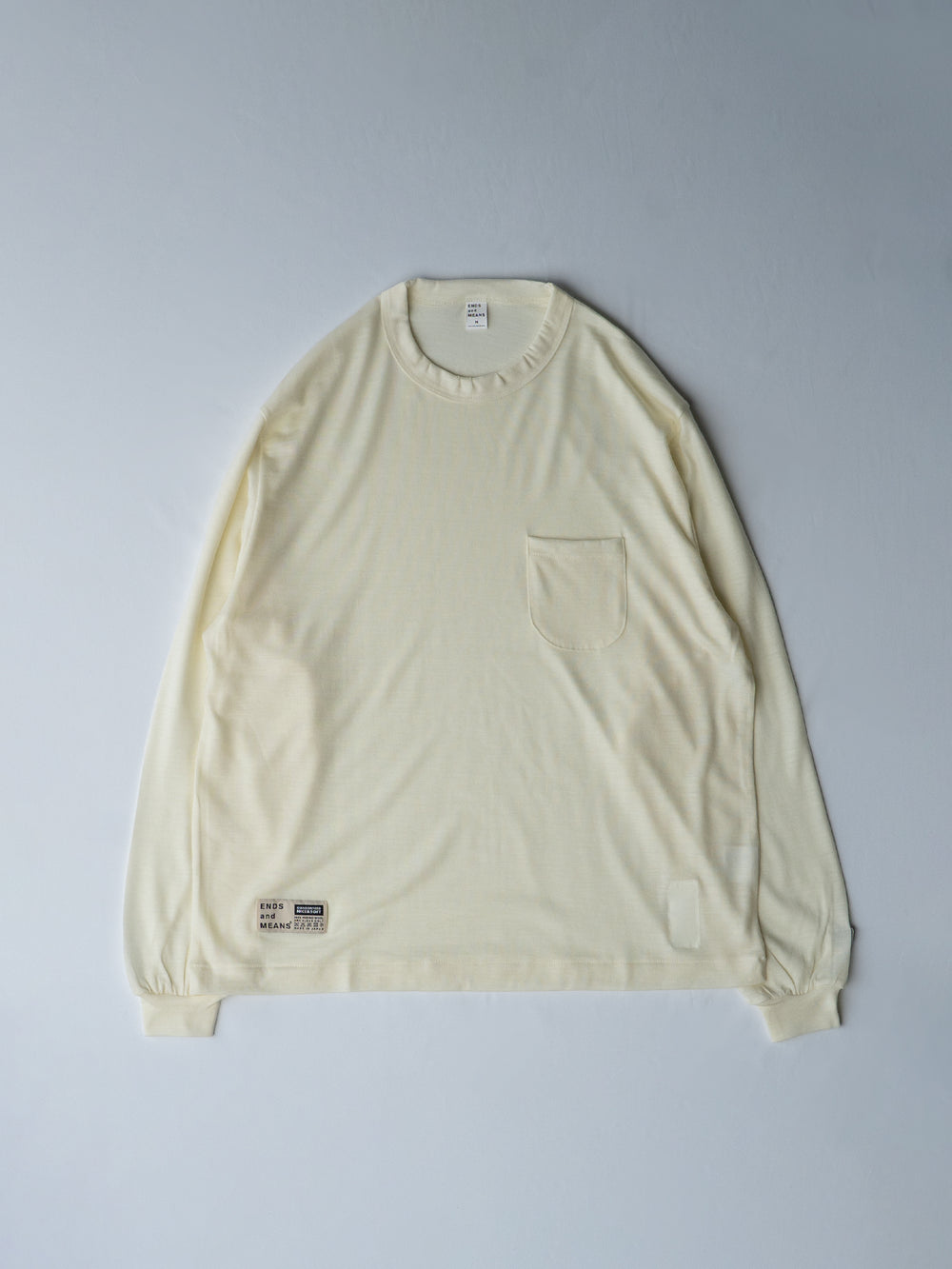 Merino Wool Pocket L/S Tee