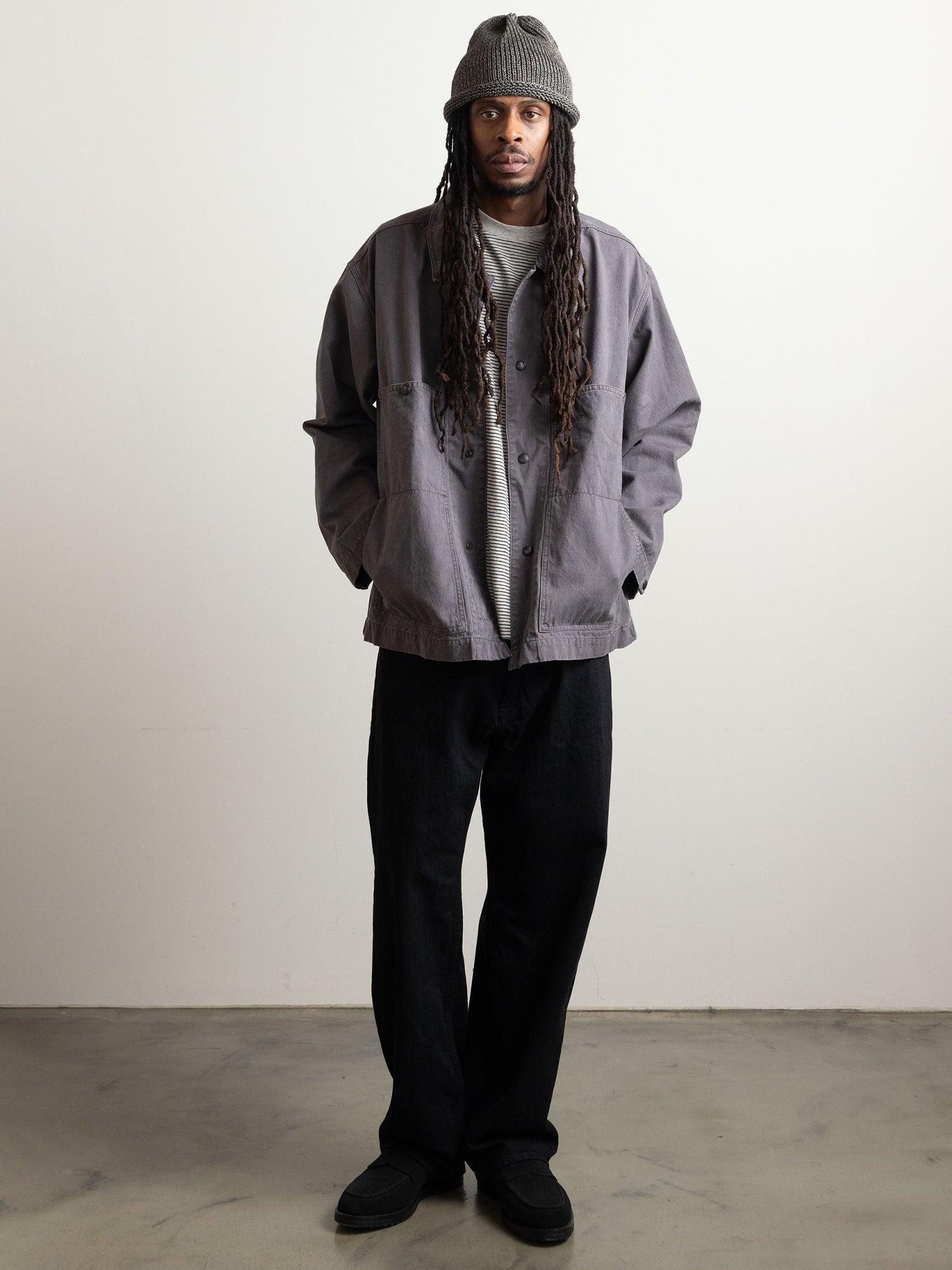 ジャケット・アウター ENDS and MEANS Coverall Jacket 10-6-36 ENDS and MEANS Cover All Jacket - Navy | Garmentory
