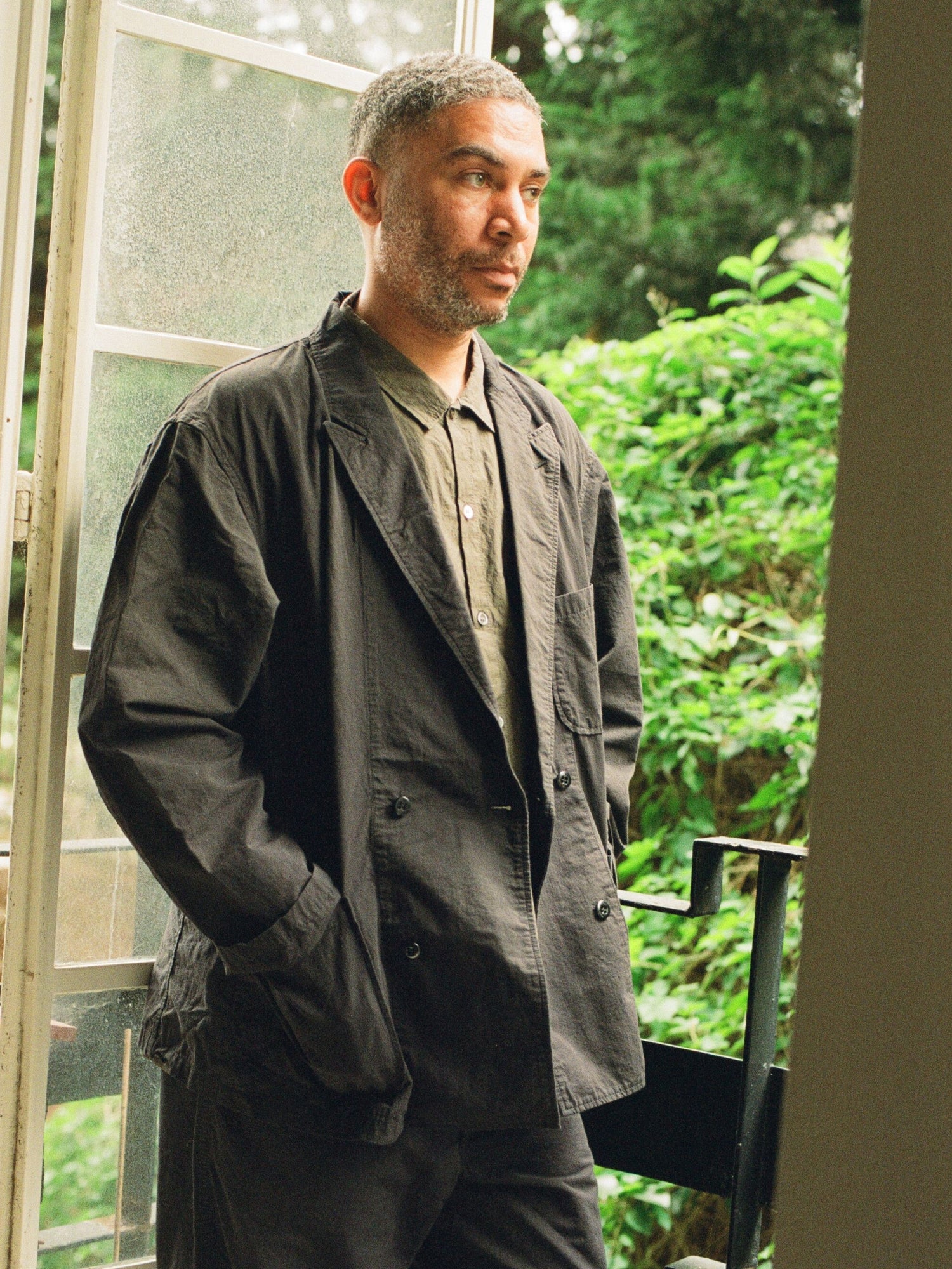 Double Breasted Work Jacket