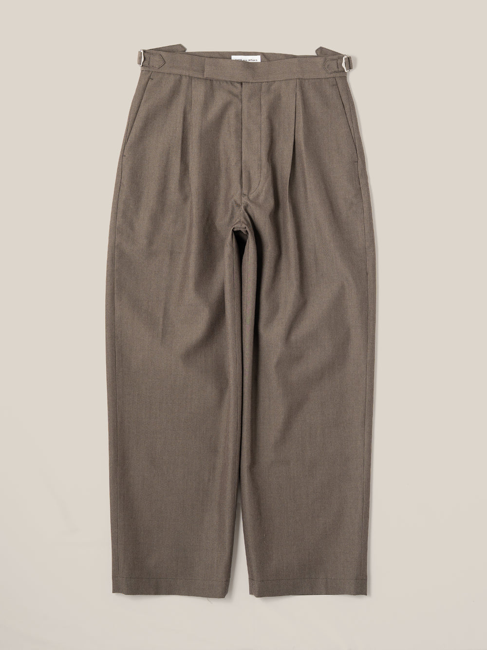 Wool Easy Trad Trousers