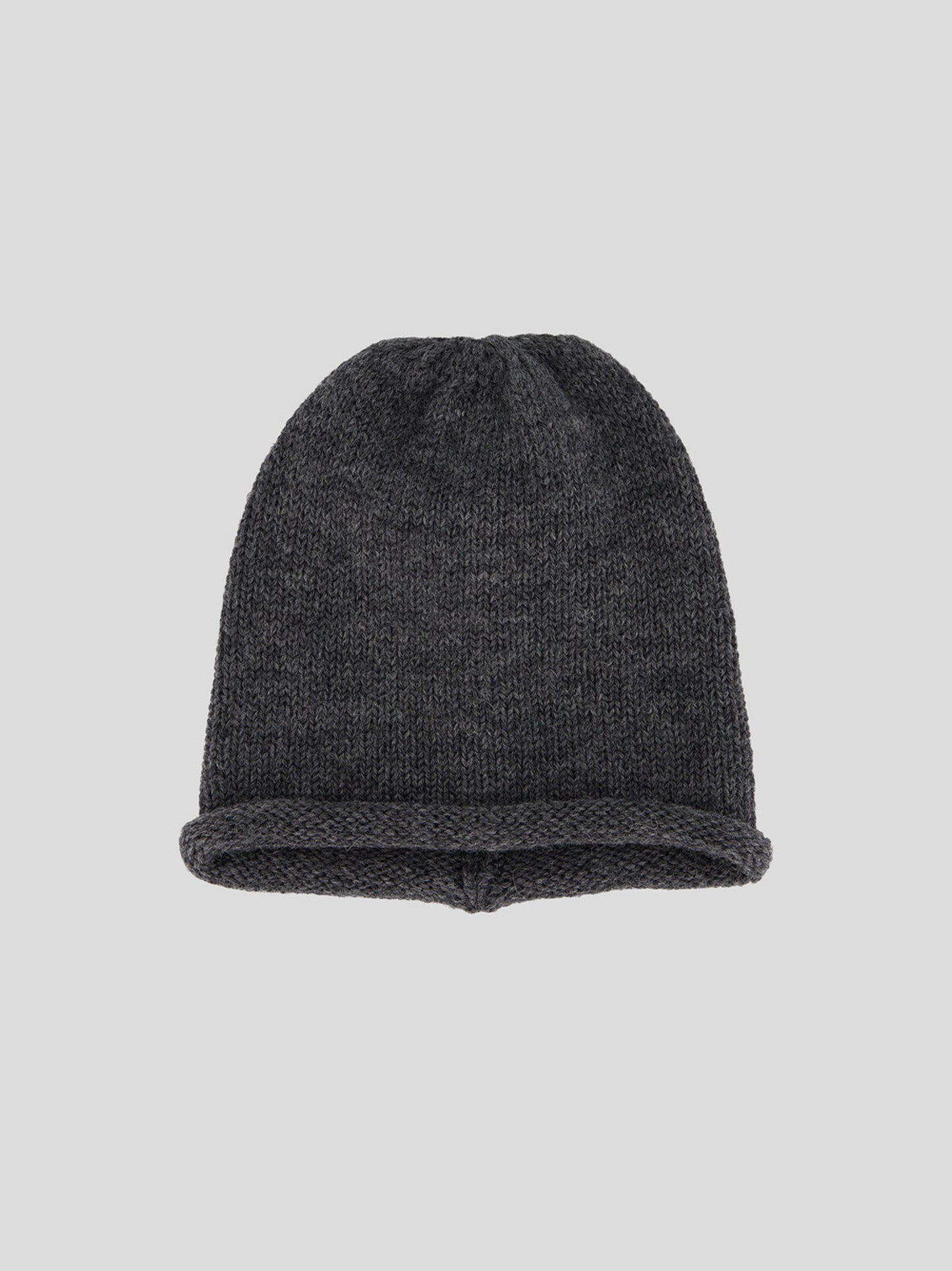 Roll Up Wool Knit Cap