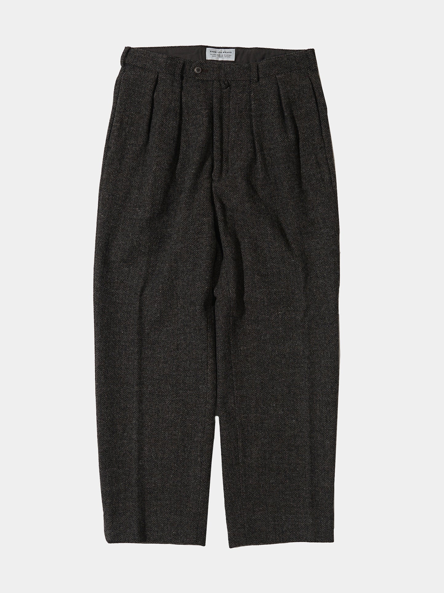 Grandpa Wool 2tuck Trousers