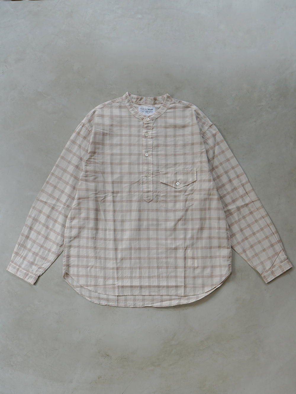 Band Collar Shirts Limited Color