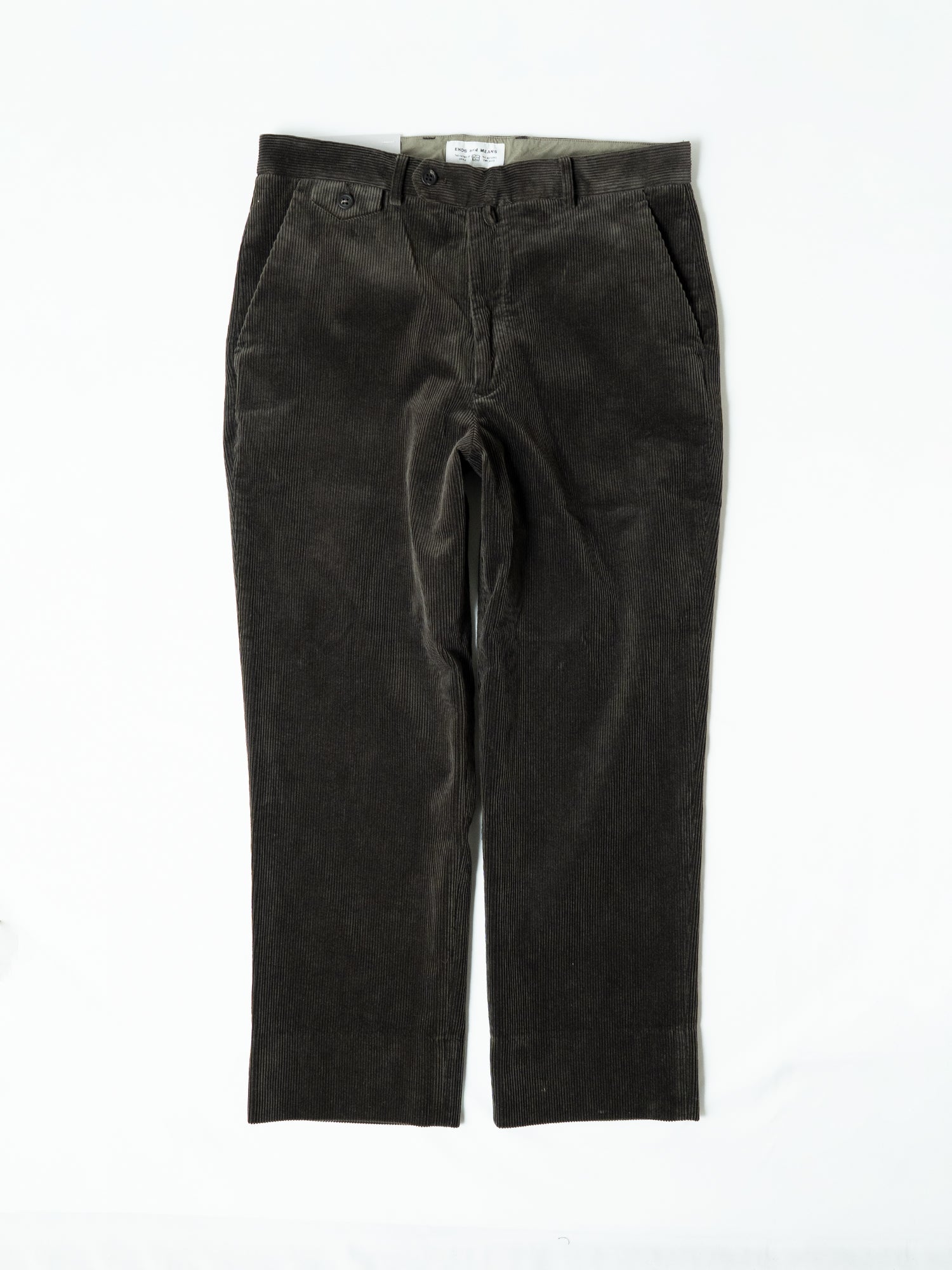 ENDS and MEANS Grandpa Cord Trousers – CUXTON HOUSE