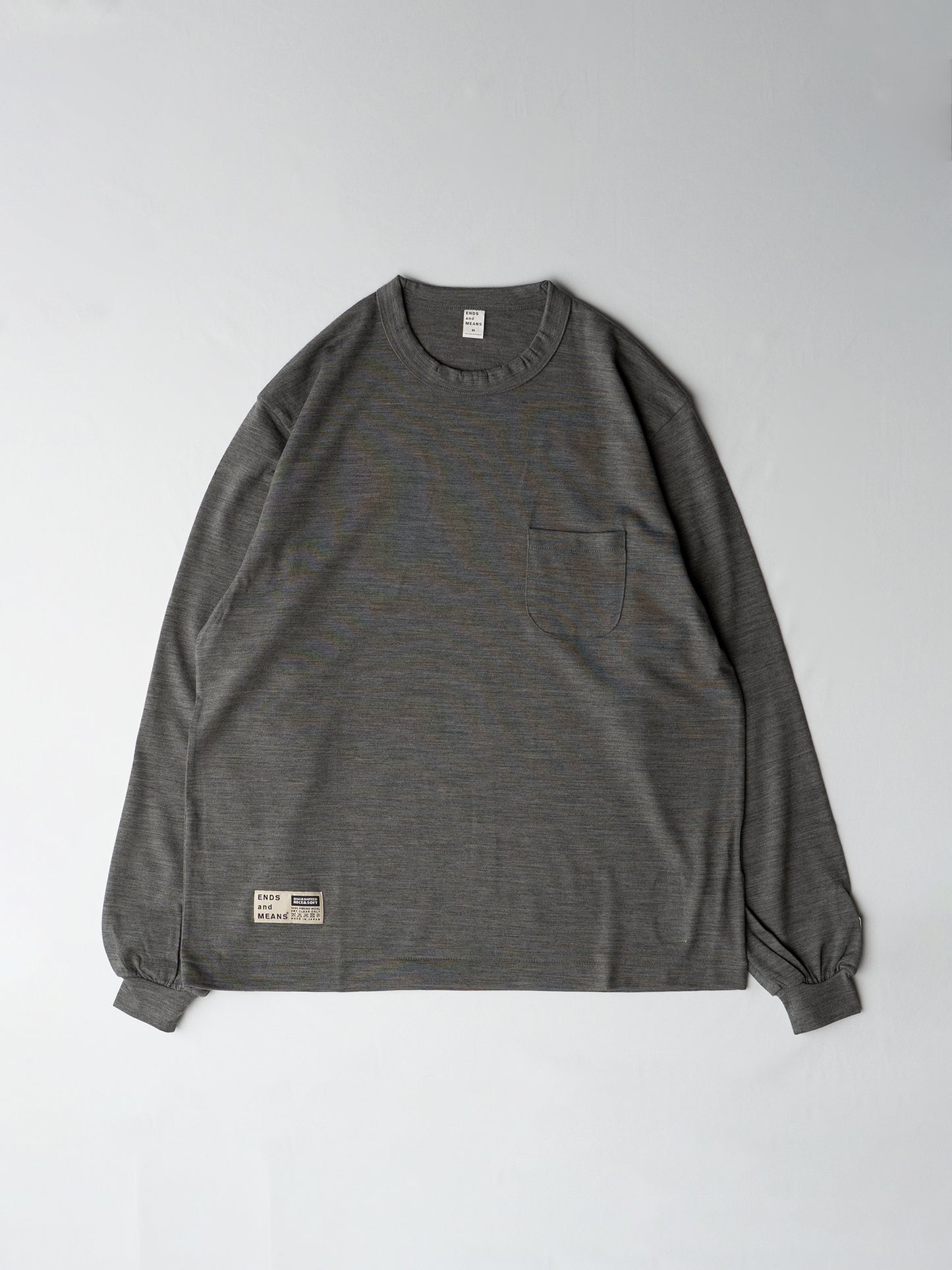 Merino Wool Pocket L/S Tee