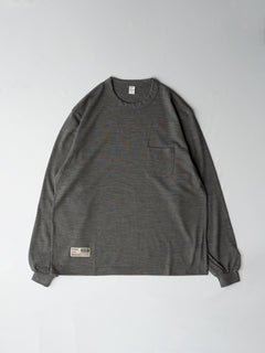 Merino Wool Pocket Long-Sleeve Tee