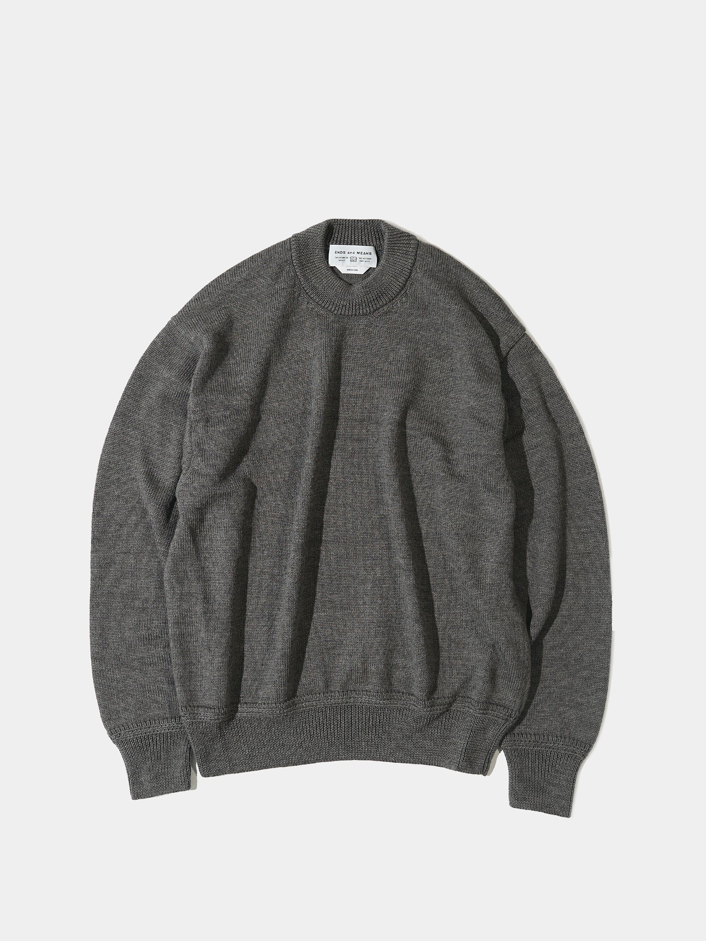 Merino Wool Crew Neck Knit