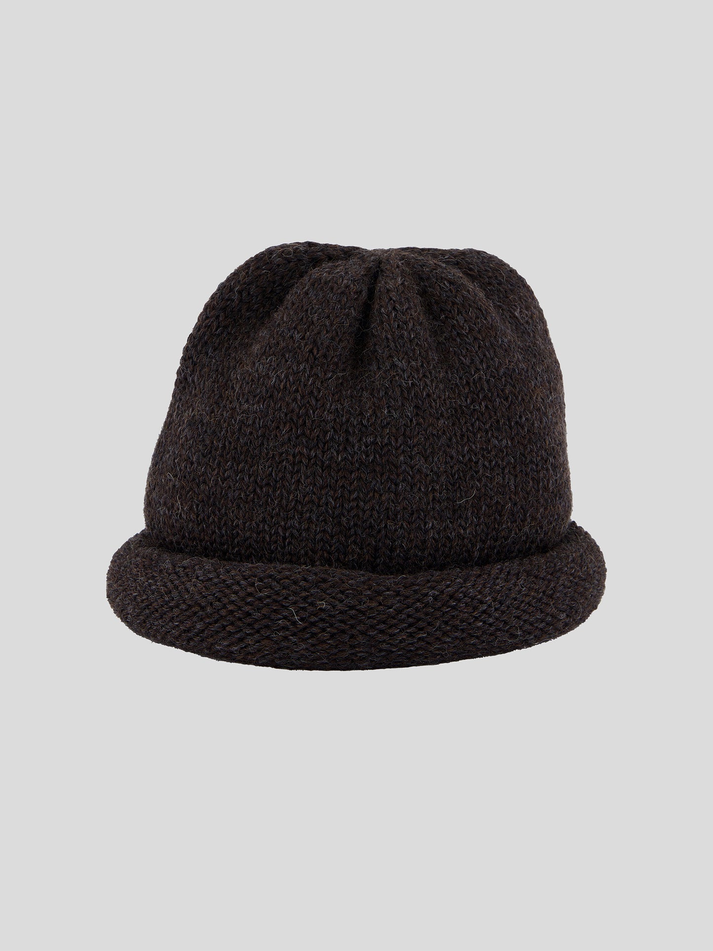 Roll Up Wool Knit Cap