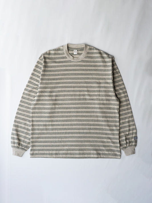 Horizontal Striped L/S Tee