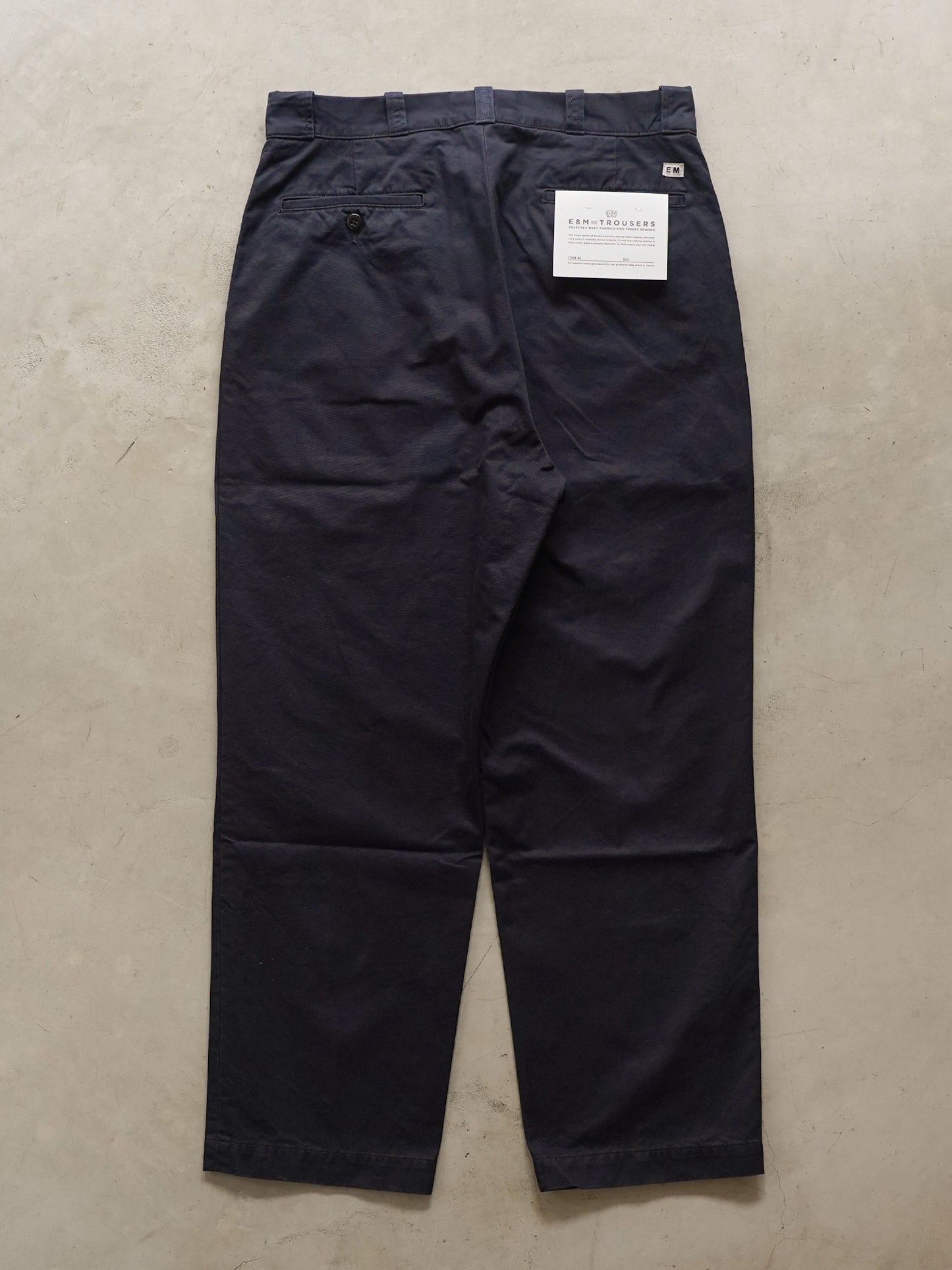 Work Chino (Dark Navy / Gray Denim)