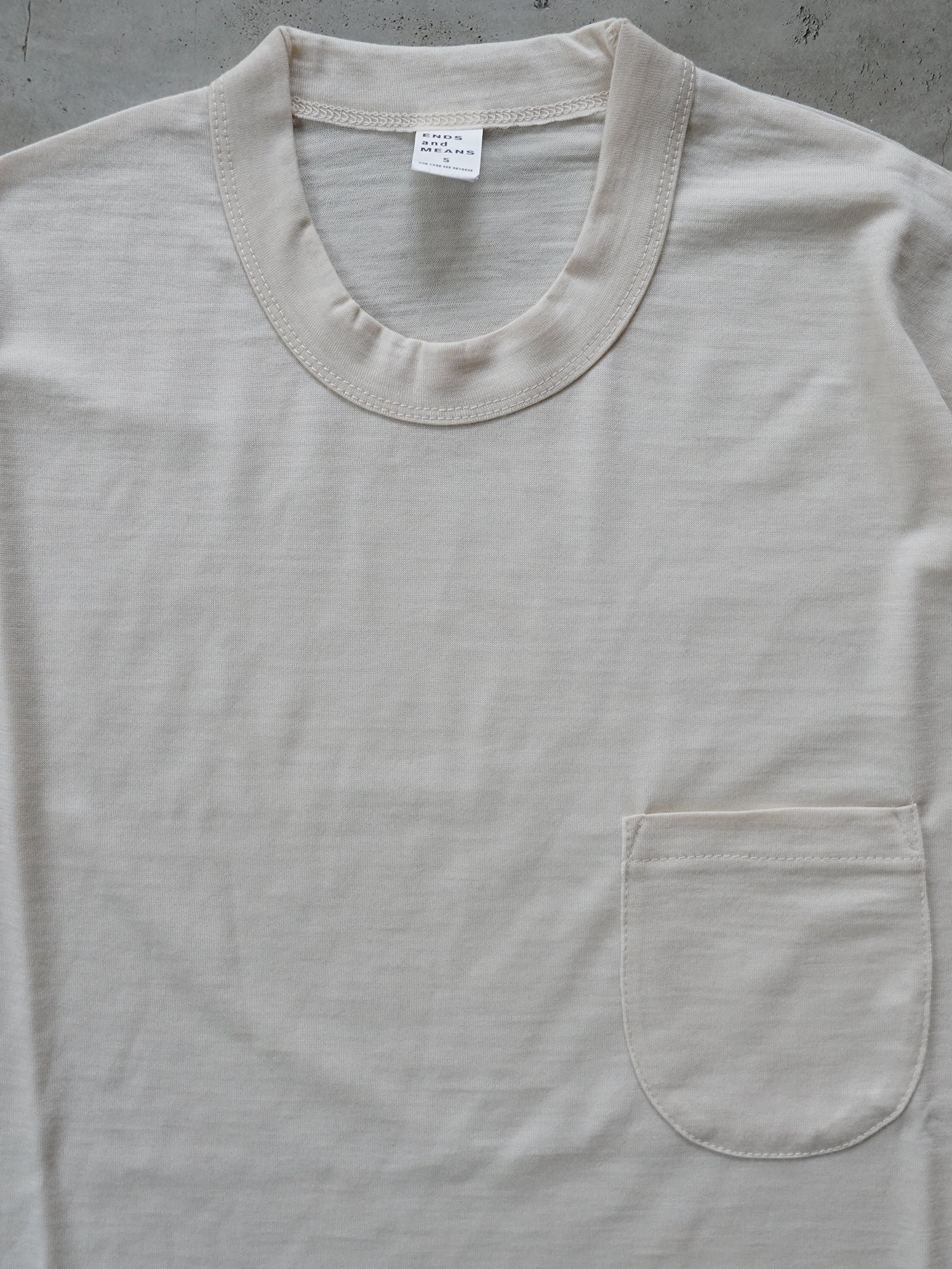 Merino Wool Pocket L/S Tee