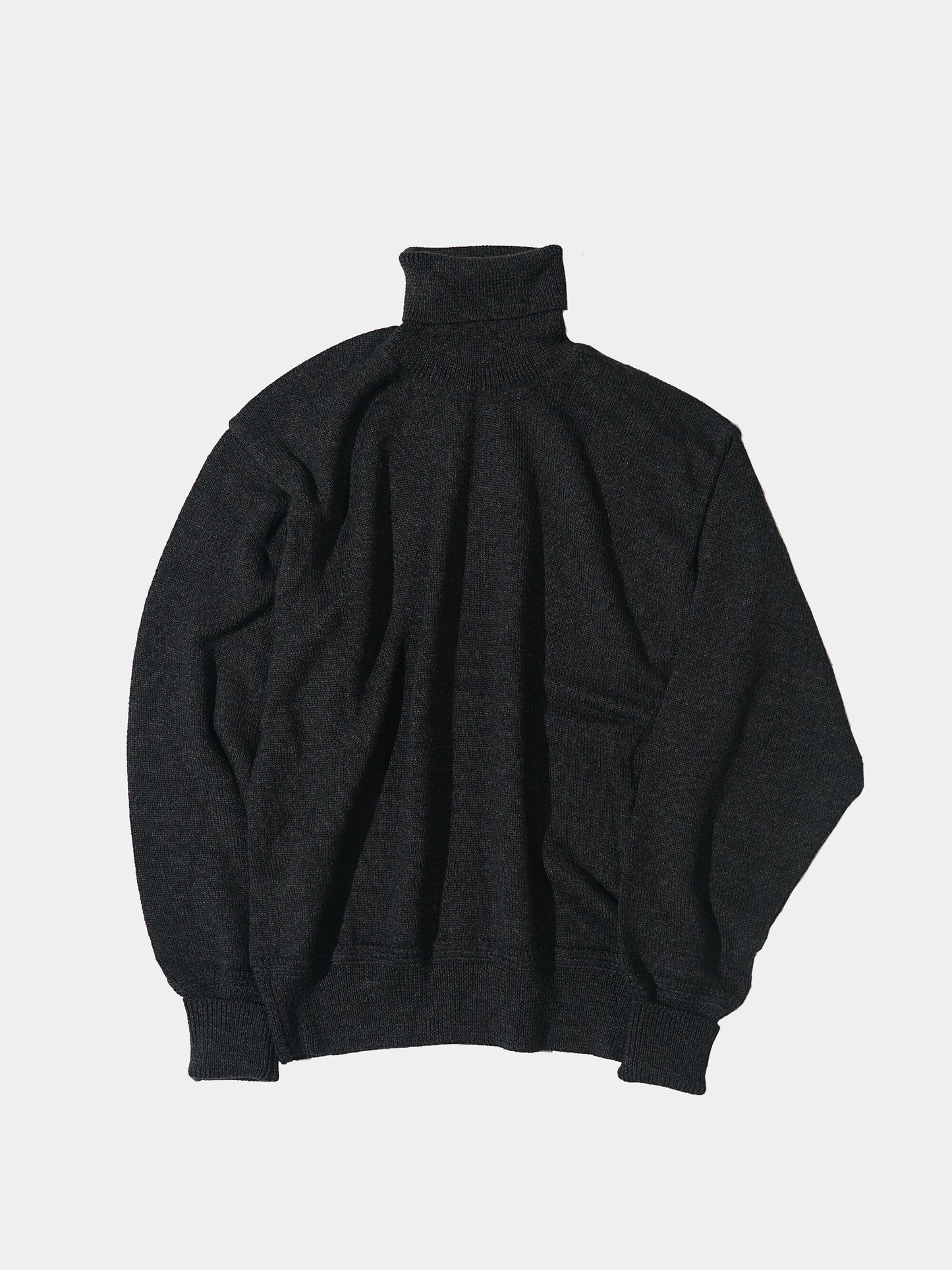 Merino Wool Turtle Neck Knit