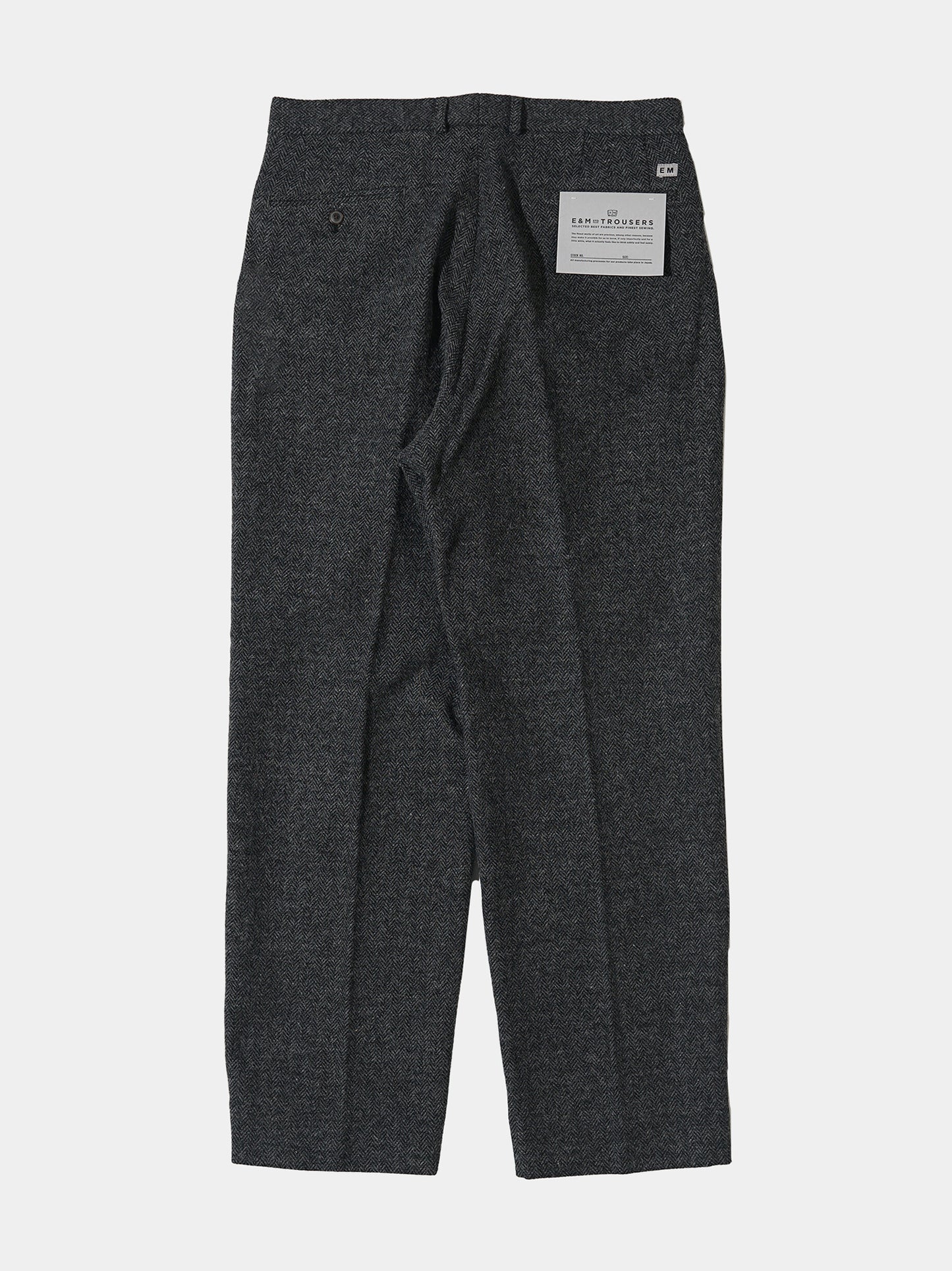 Grandpa Wool 2tuck Trousers