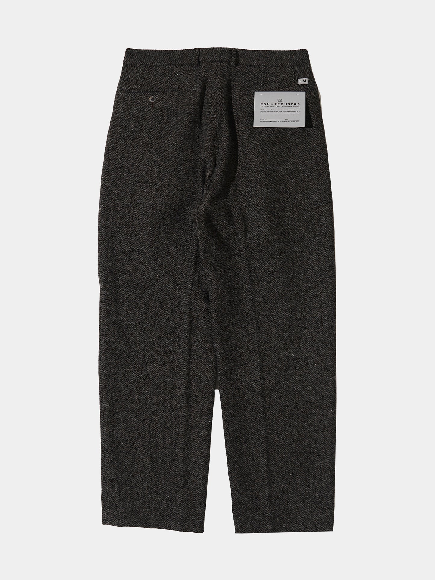 Grandpa Wool 2tuck Trousers