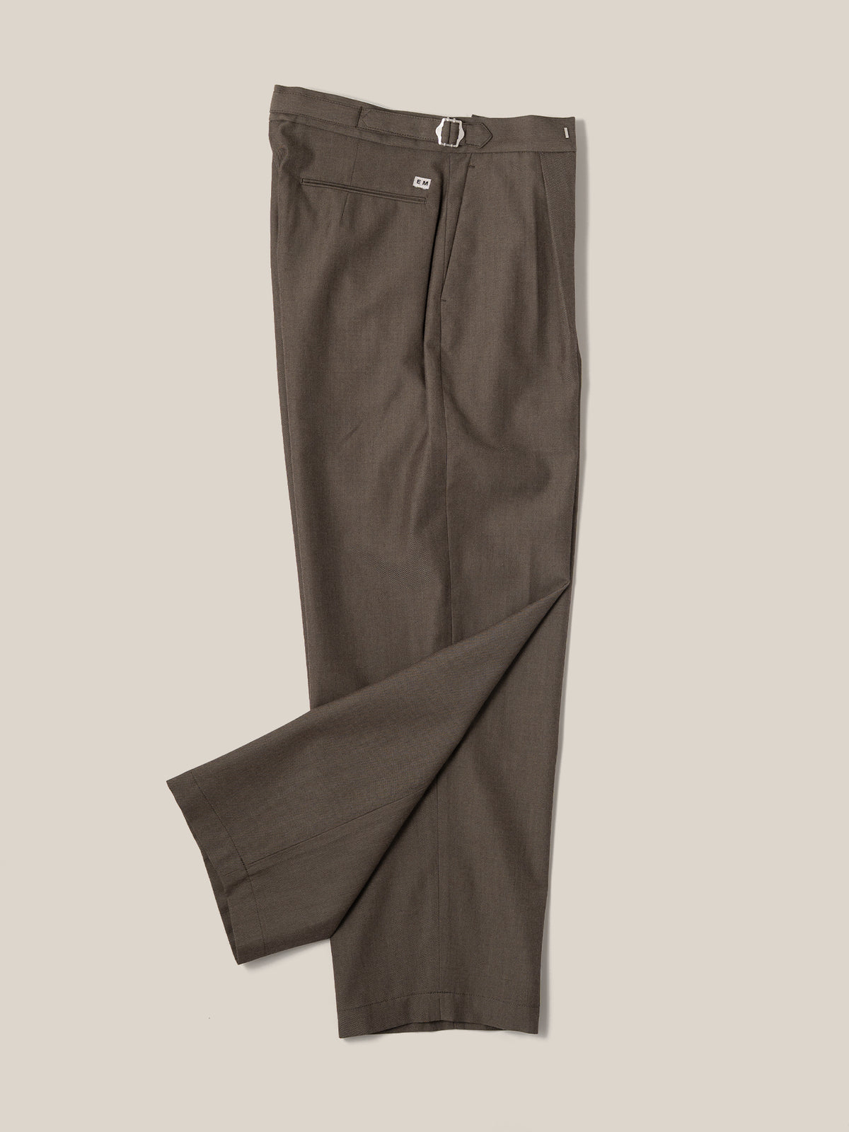 Wool Easy Trad Trousers